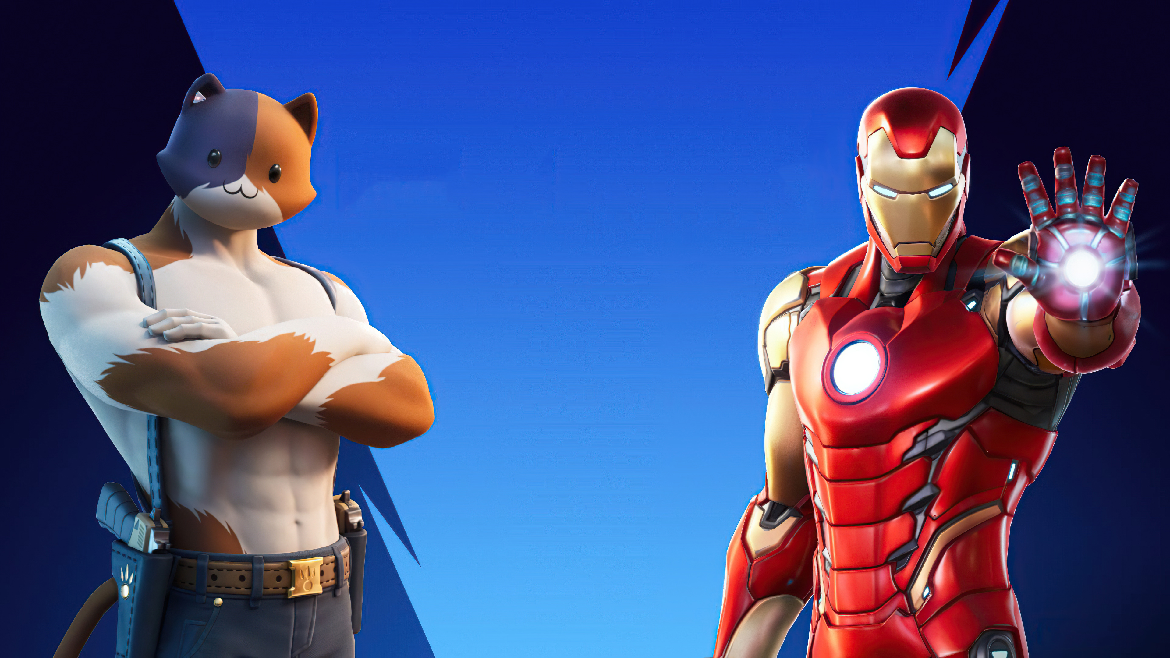 Download mobile wallpaper Iron Man, Video Game, Fortnite for free.