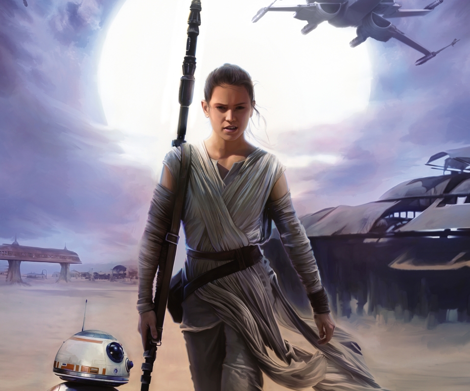 Download mobile wallpaper Star Wars, Movie, Star Wars Episode Vii: The Force Awakens, Rey (Star Wars) for free.