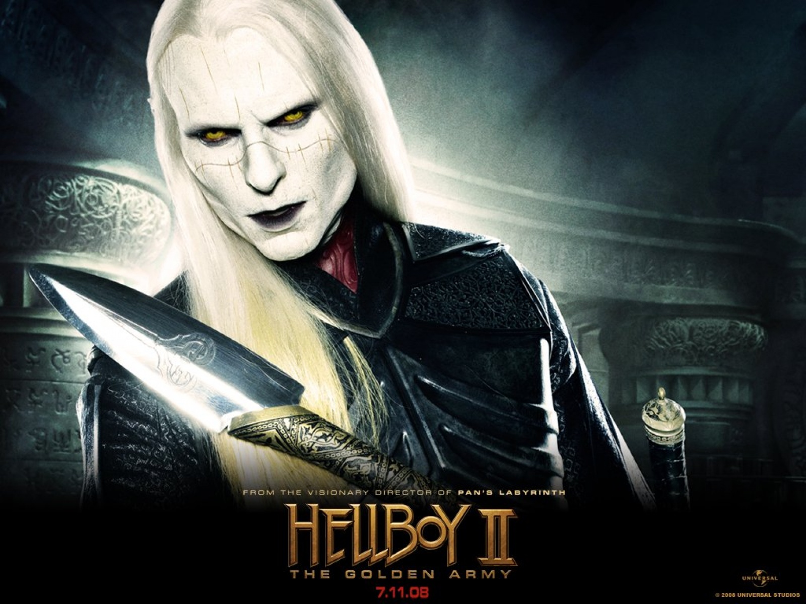 movie, hellboy ii: the golden army, hellboy, luke goss, prince nuada