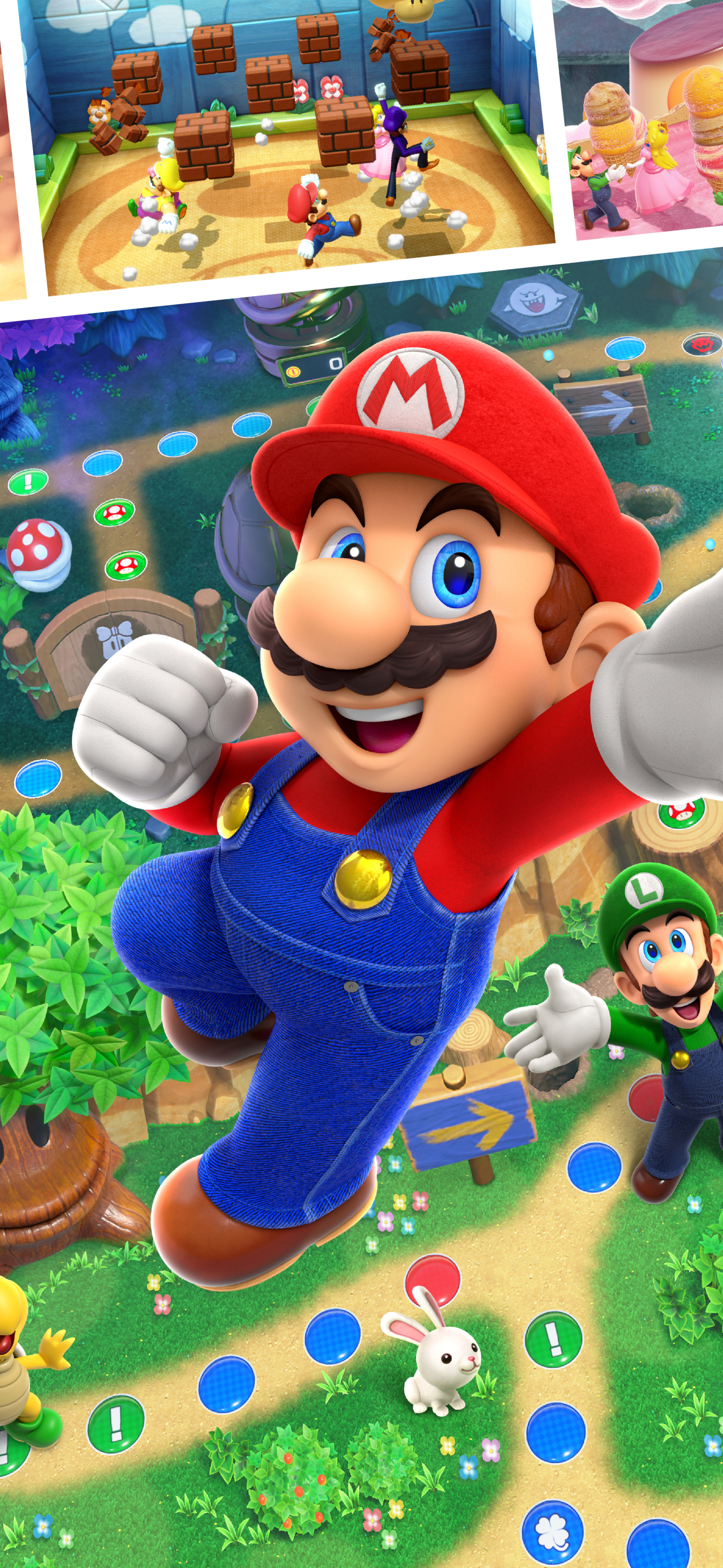 Descarga gratuita de fondo de pantalla para móvil de Mario, Videojuego, Mario Party Superstars.