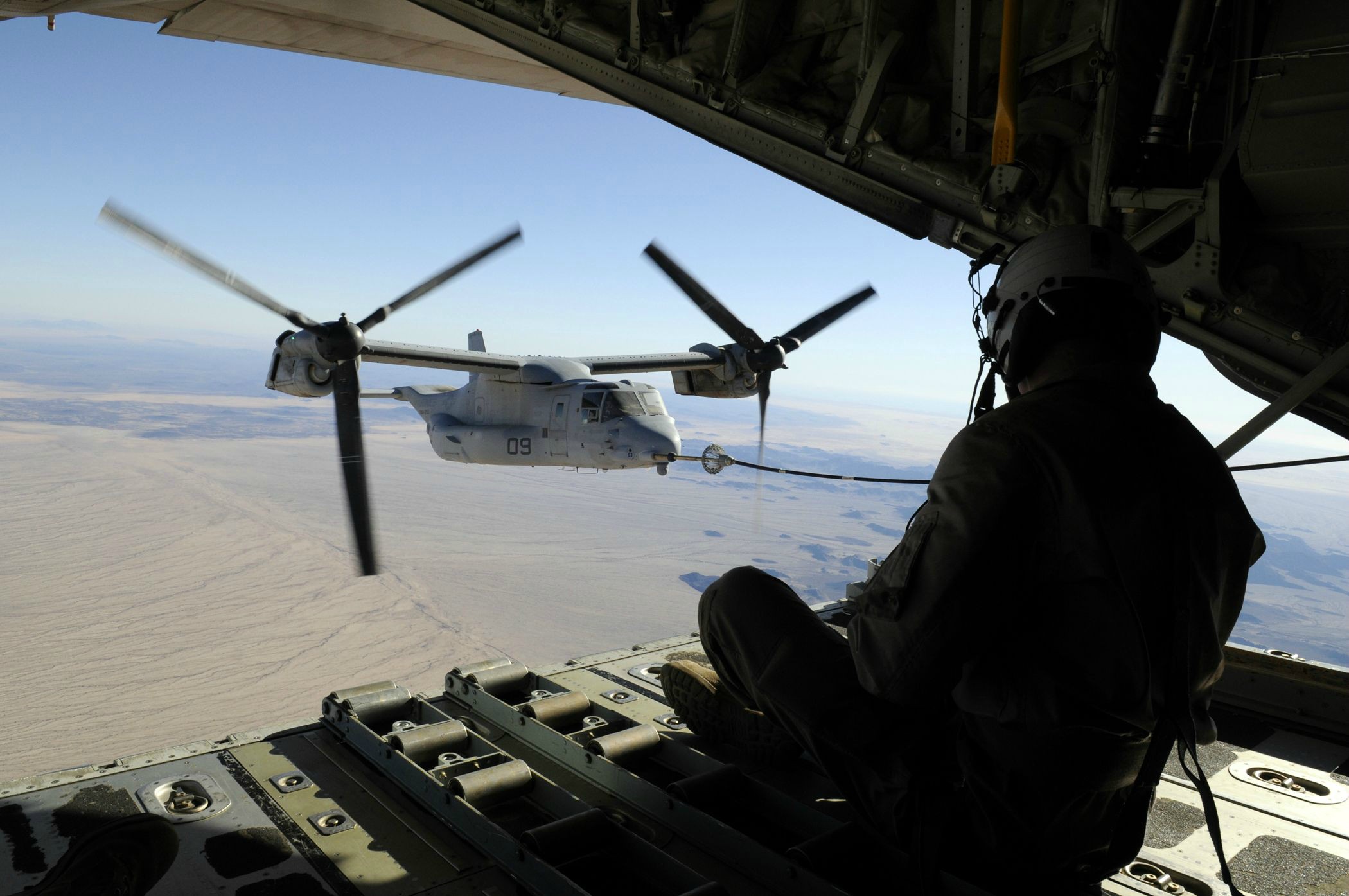 Download mobile wallpaper Bell Boeing V 22 Osprey, Military Helicopters, Military for free.