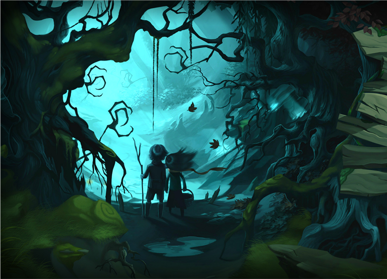 Free download wallpaper Fantasy, Forest on your PC desktop