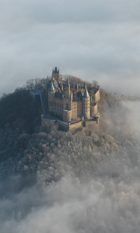 Handy-Wallpaper Schlösser, Menschengemacht, Burg Hohenzollern kostenlos herunterladen.