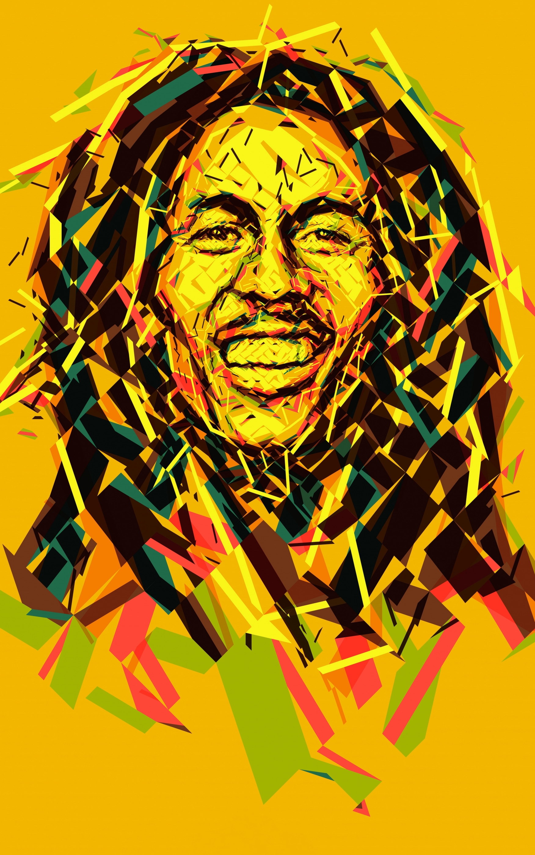 Descarga gratuita de fondo de pantalla para móvil de Música, Bob Marley, Colores, Sonreír, Cantante, Cara, Jamaicano.