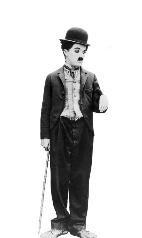 Handy-Wallpaper Charlie Chaplin, Berühmtheiten kostenlos herunterladen.