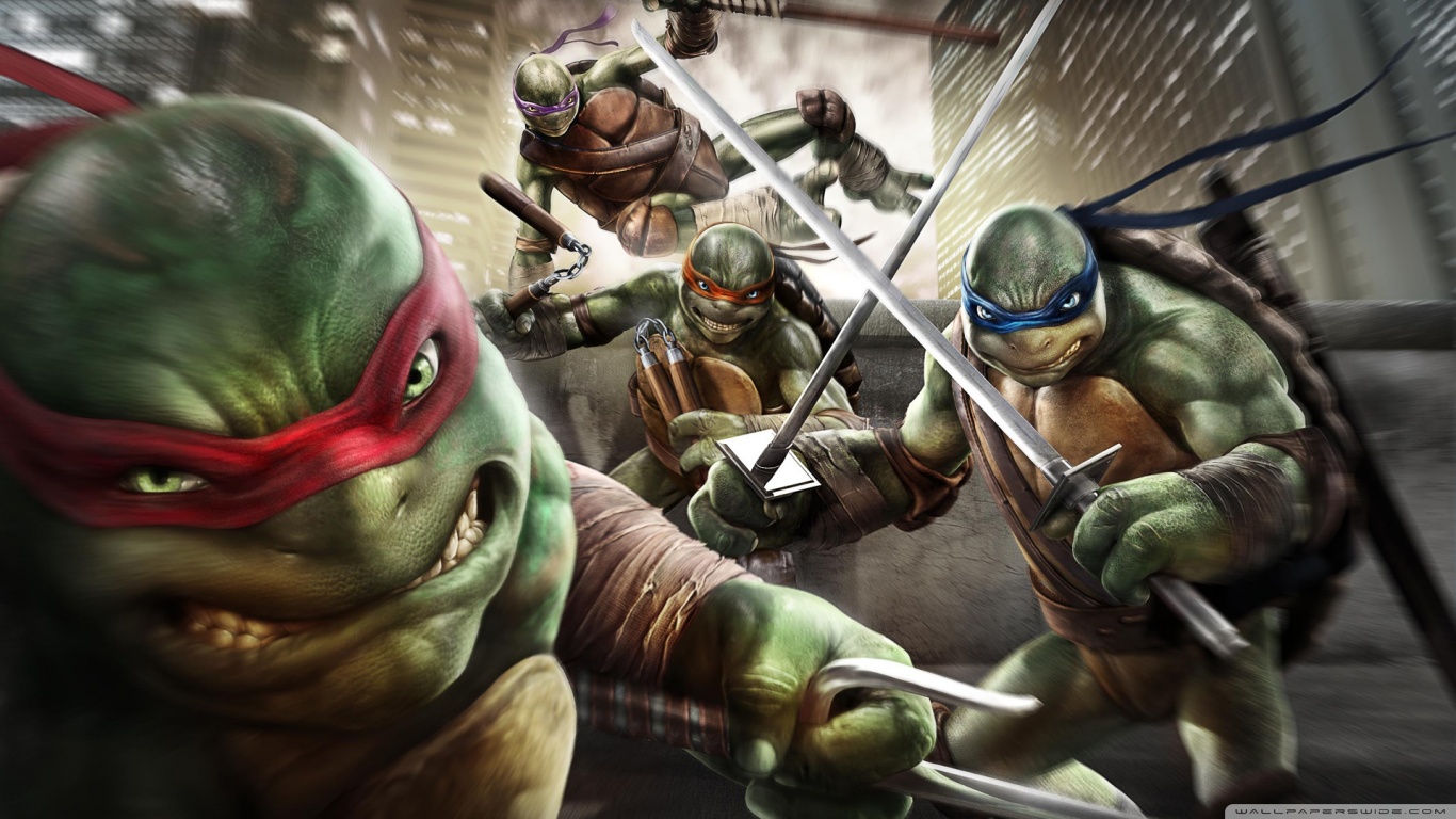 310464 descargar fondo de pantalla videojuego, tortugas ninja mutantes adolescentes: fuera de las sombras, tortugas ninjas mutantes adolescentes: protectores de pantalla e imágenes gratis
