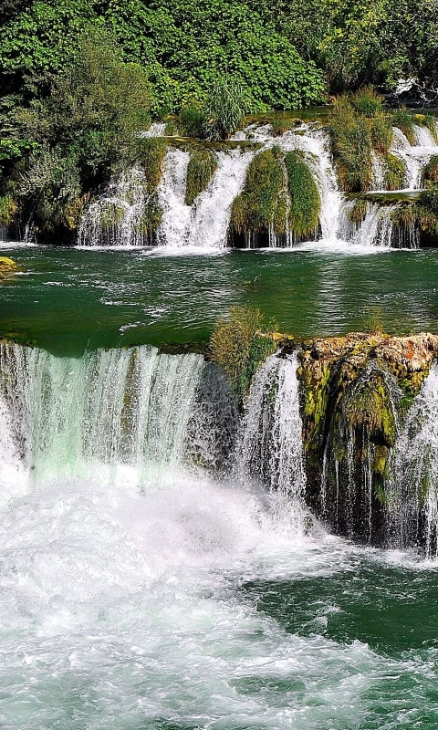 Скачати мобільні шпалери Водоспади, Водоспад, Земля безкоштовно.