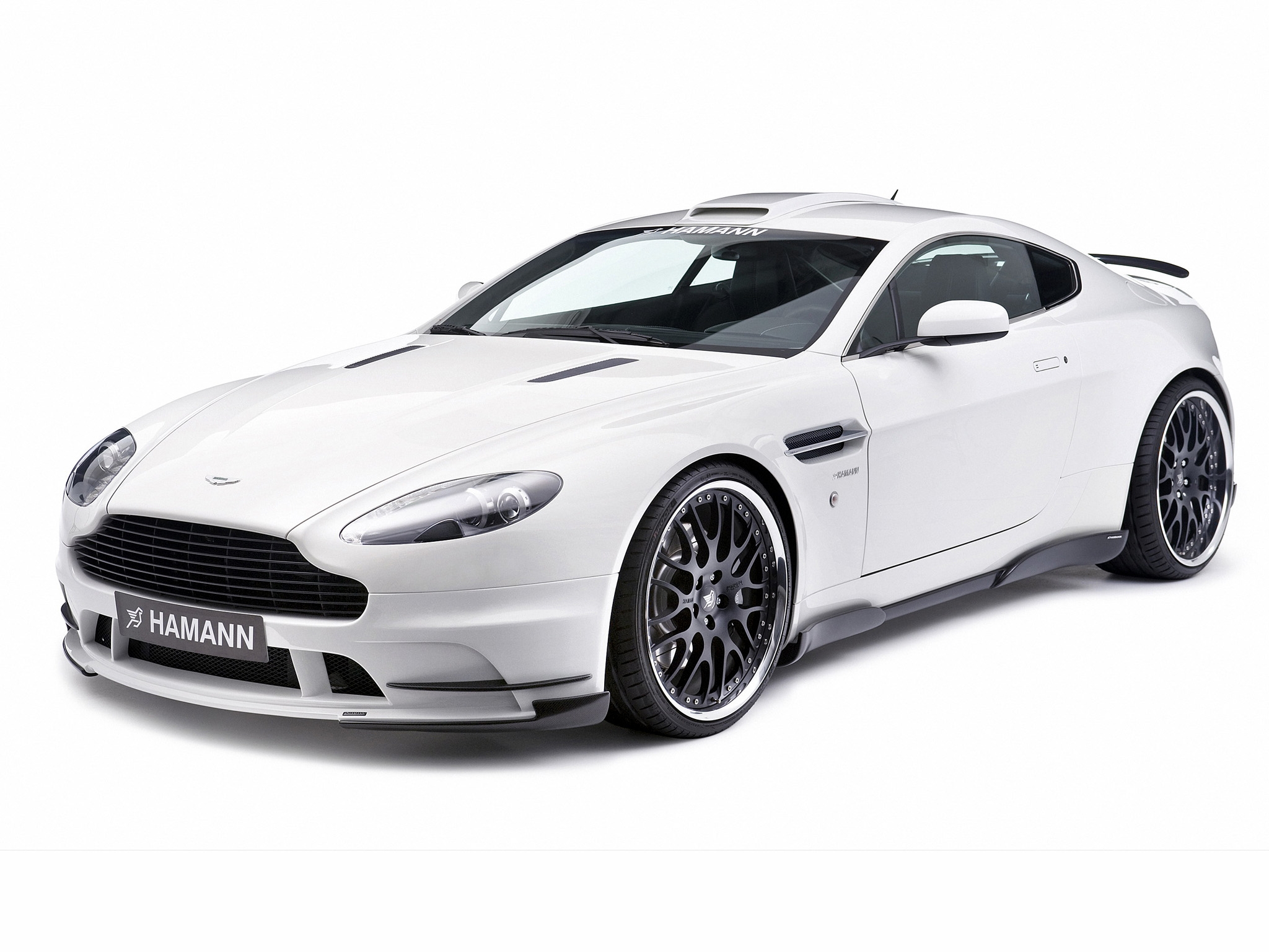 Free download wallpaper Auto, Cars, Front View, 2008, V8, Vantage, Sports, Aston Martin on your PC desktop