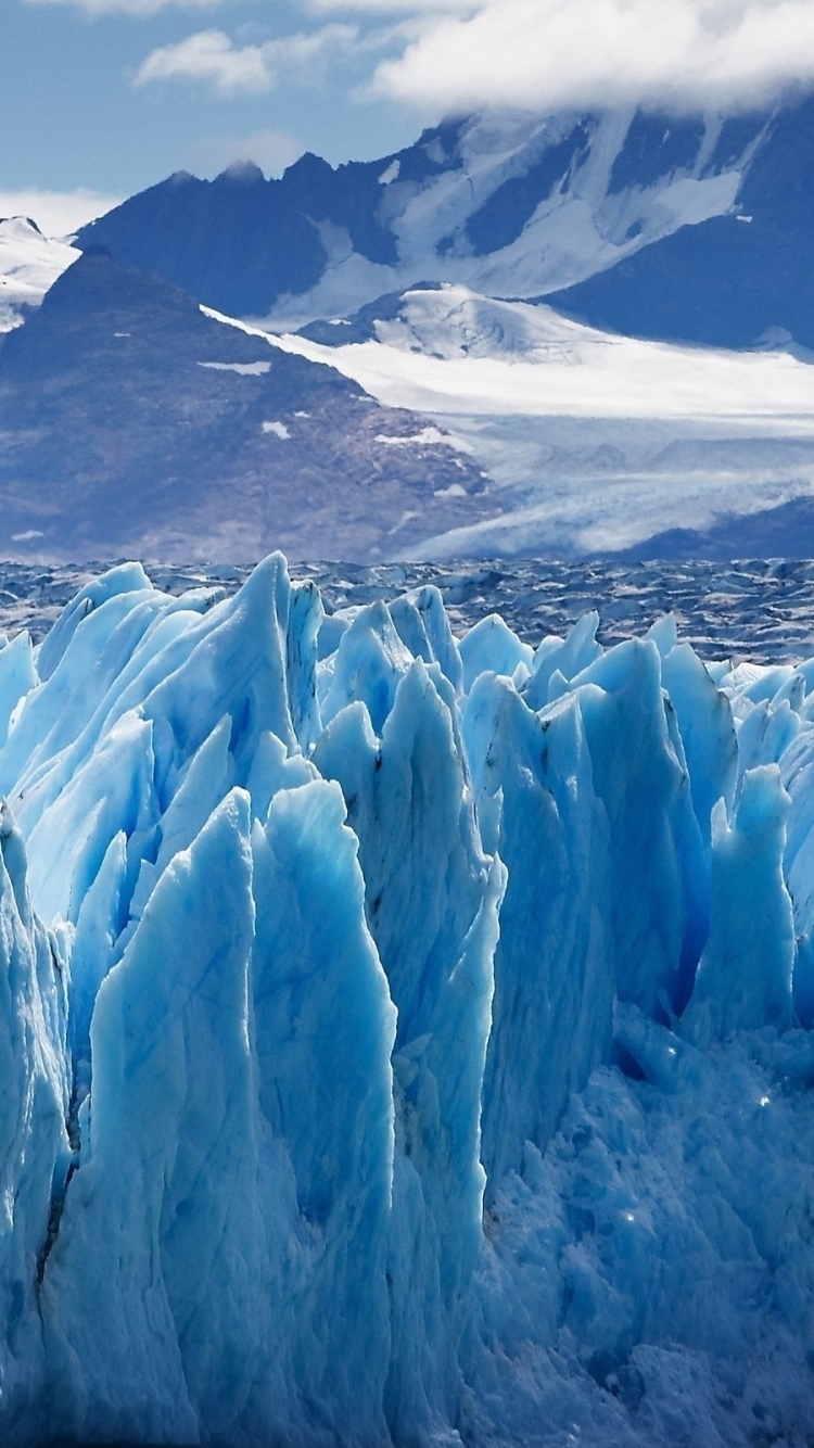 Скачать картинку Лед, Ледник, Лёд, Земля/природа в телефон бесплатно.