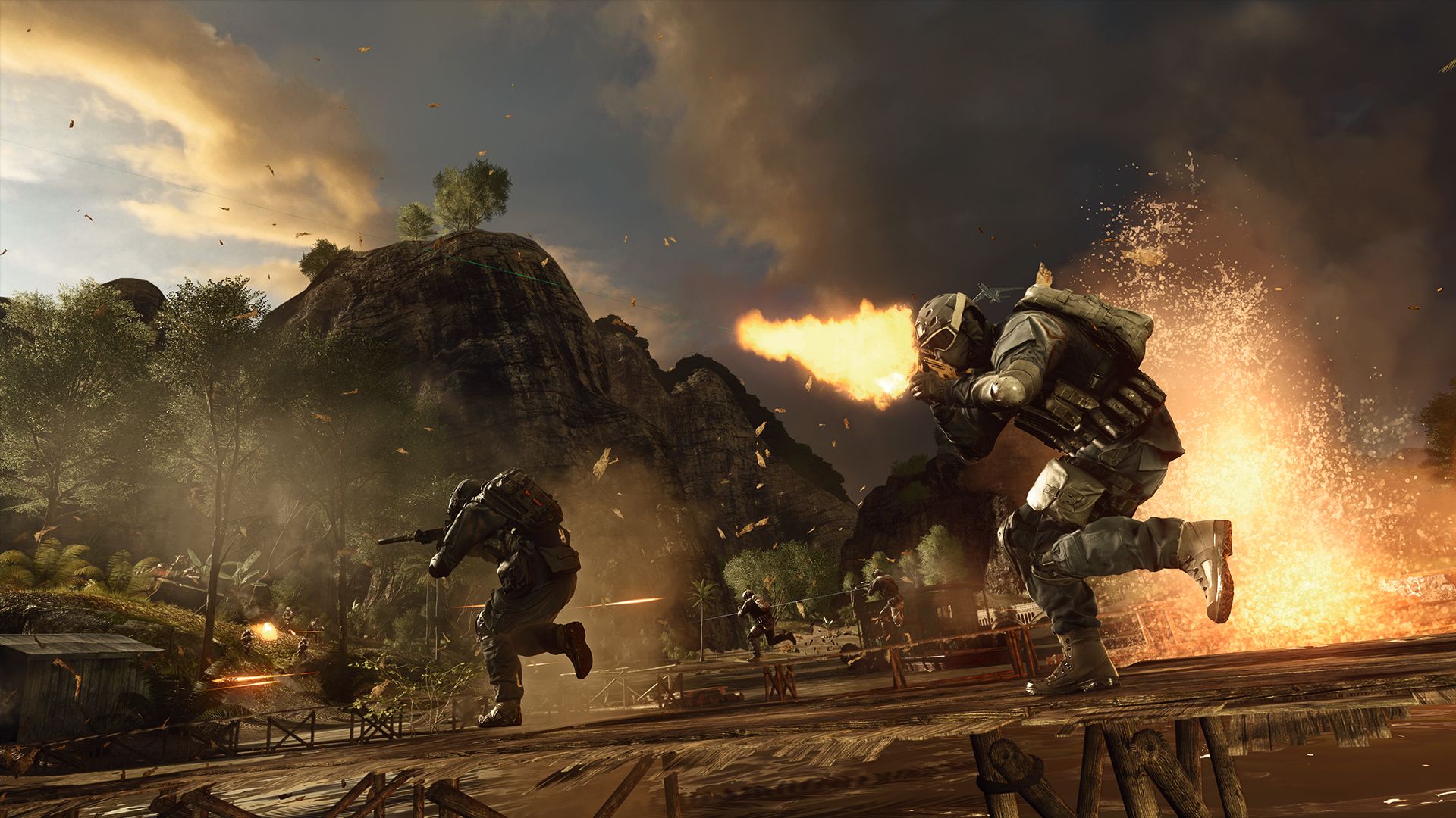 Скачати мобільні шпалери Battlefield 4, Поле Битви, Відеогра безкоштовно.