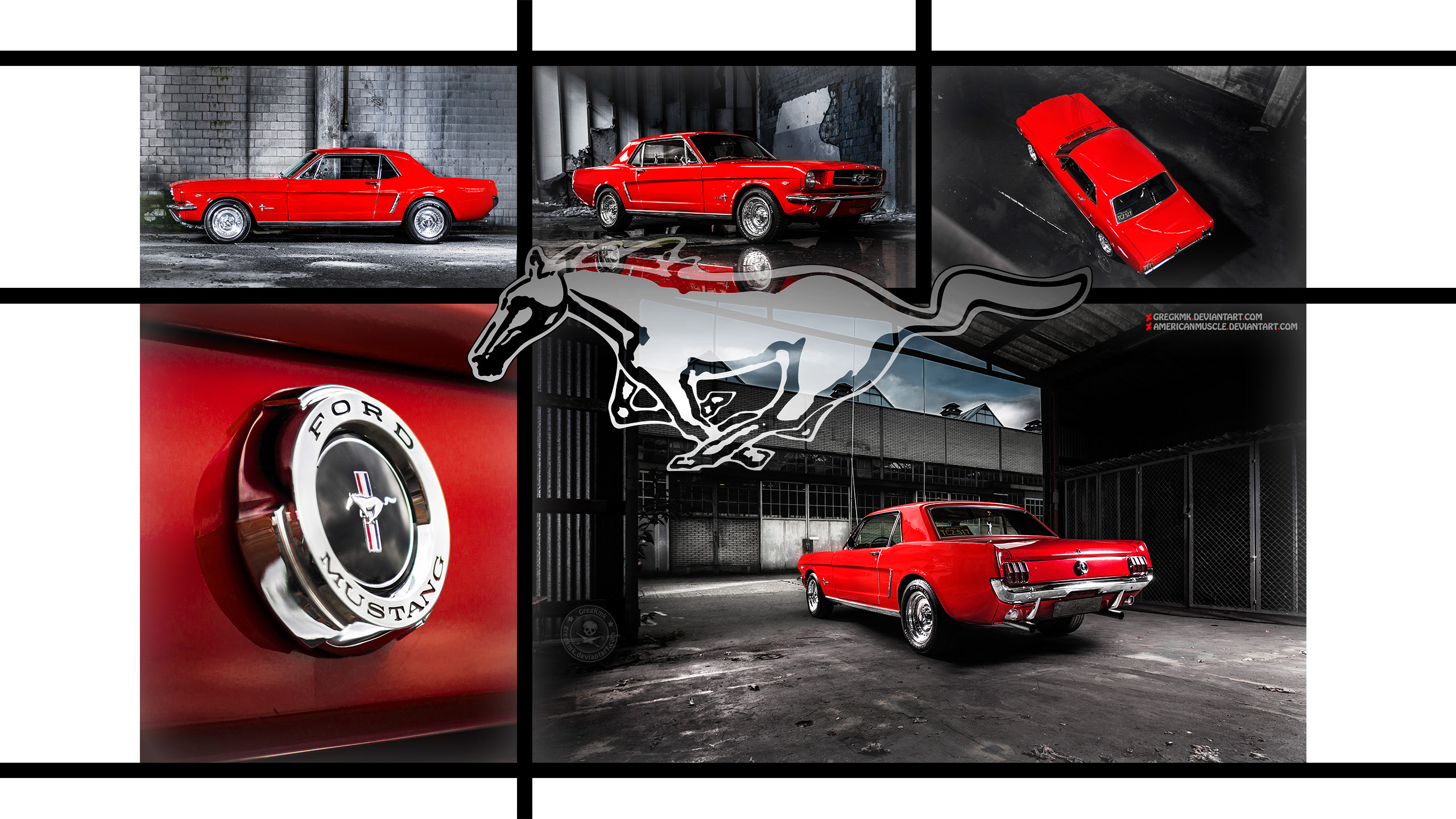 Descarga gratuita de fondo de pantalla para móvil de 1965 Ford Mustang, Vado, Ford Mustang, Vehículos, Coche.
