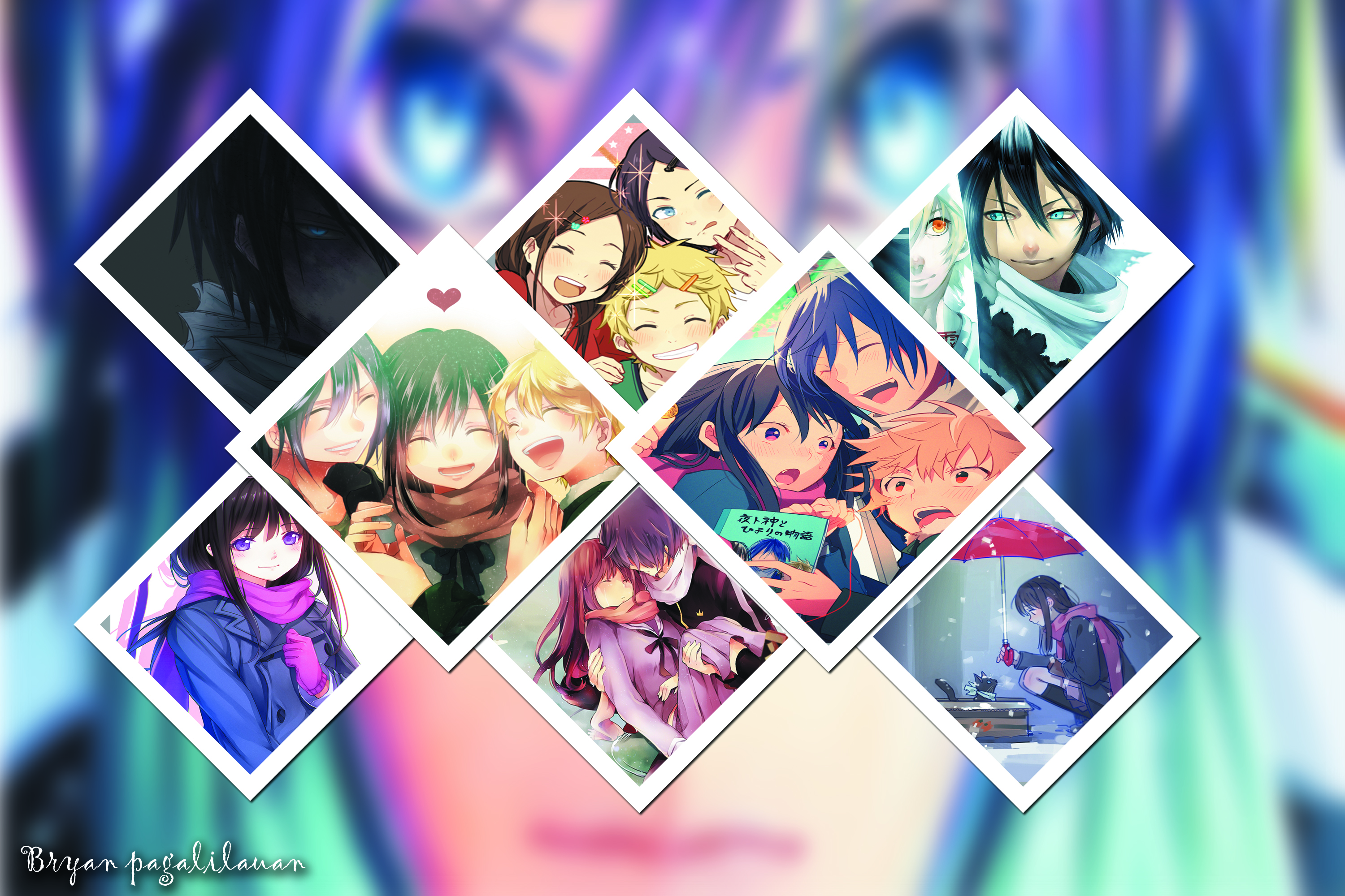 Download mobile wallpaper Anime, Yukine (Noragami), Noragami, Hiyori Iki, Yato (Noragami) for free.