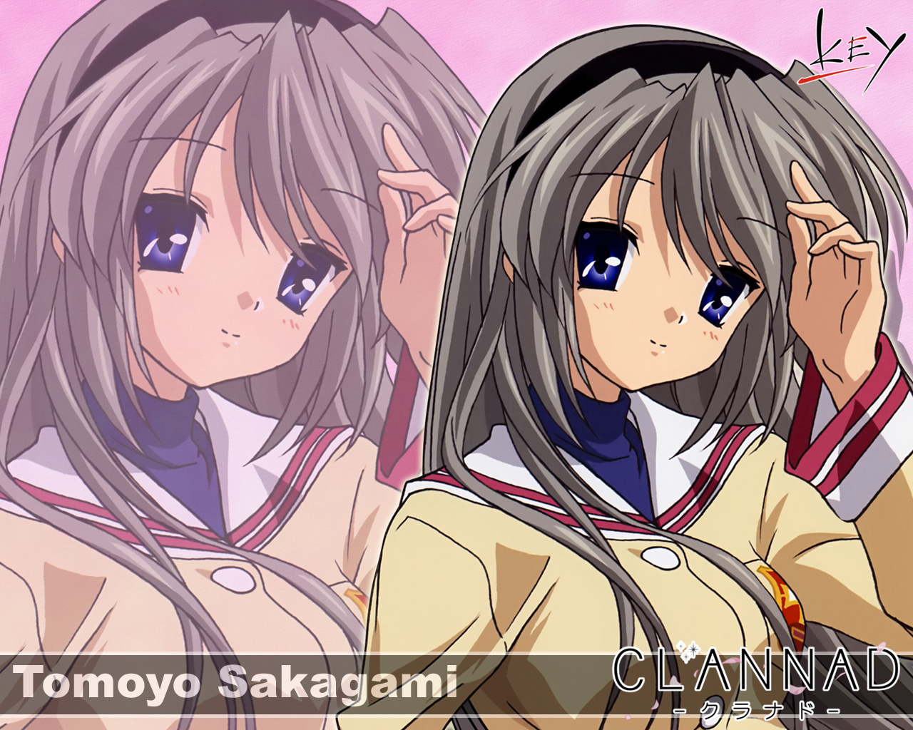 Handy-Wallpaper Animes, Clannad, Tomoyo Sakagami kostenlos herunterladen.