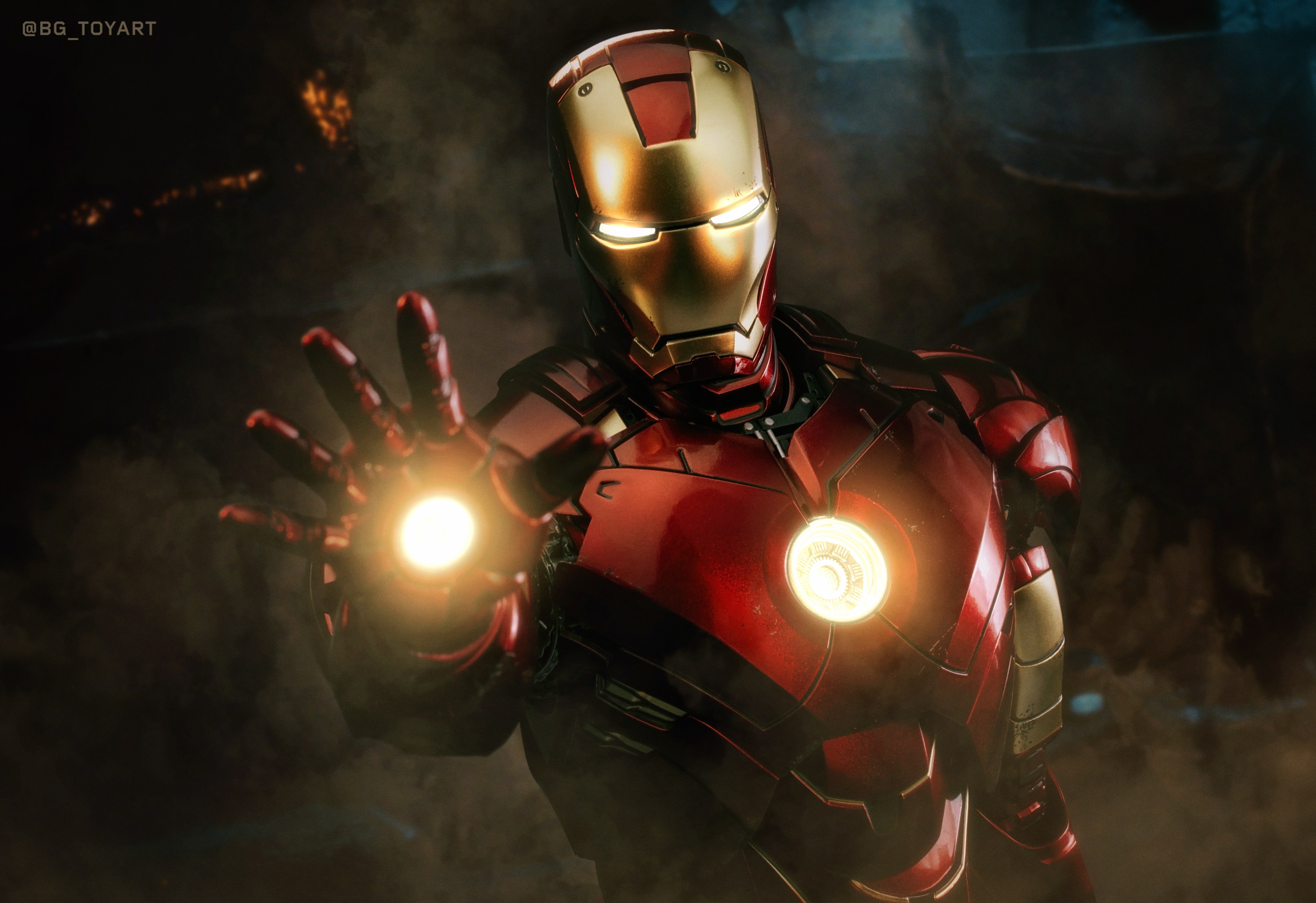 Download mobile wallpaper Iron Man, Figurine, Movie, Iron Man 2 for free.