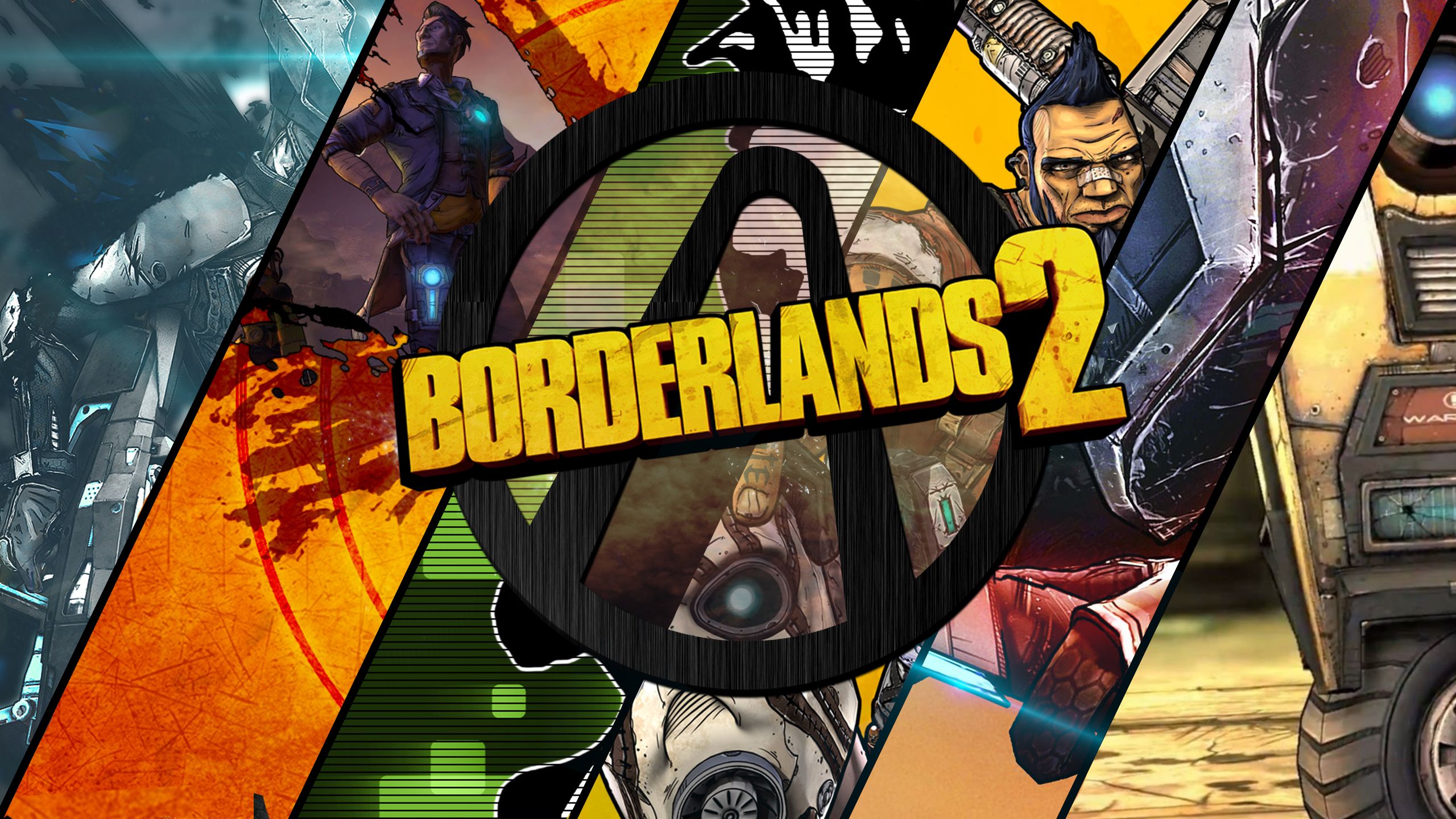 video game, borderlands 2, claptrap (borderlands), handsome jack, salvador (borderlands), zer0 (borderlands), borderlands