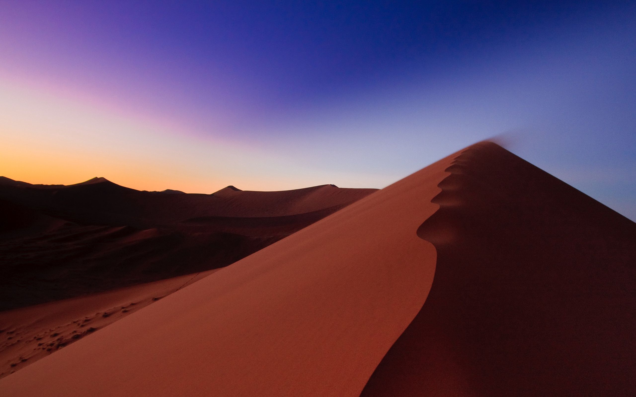 nature, sand, desert, hill, line Full HD