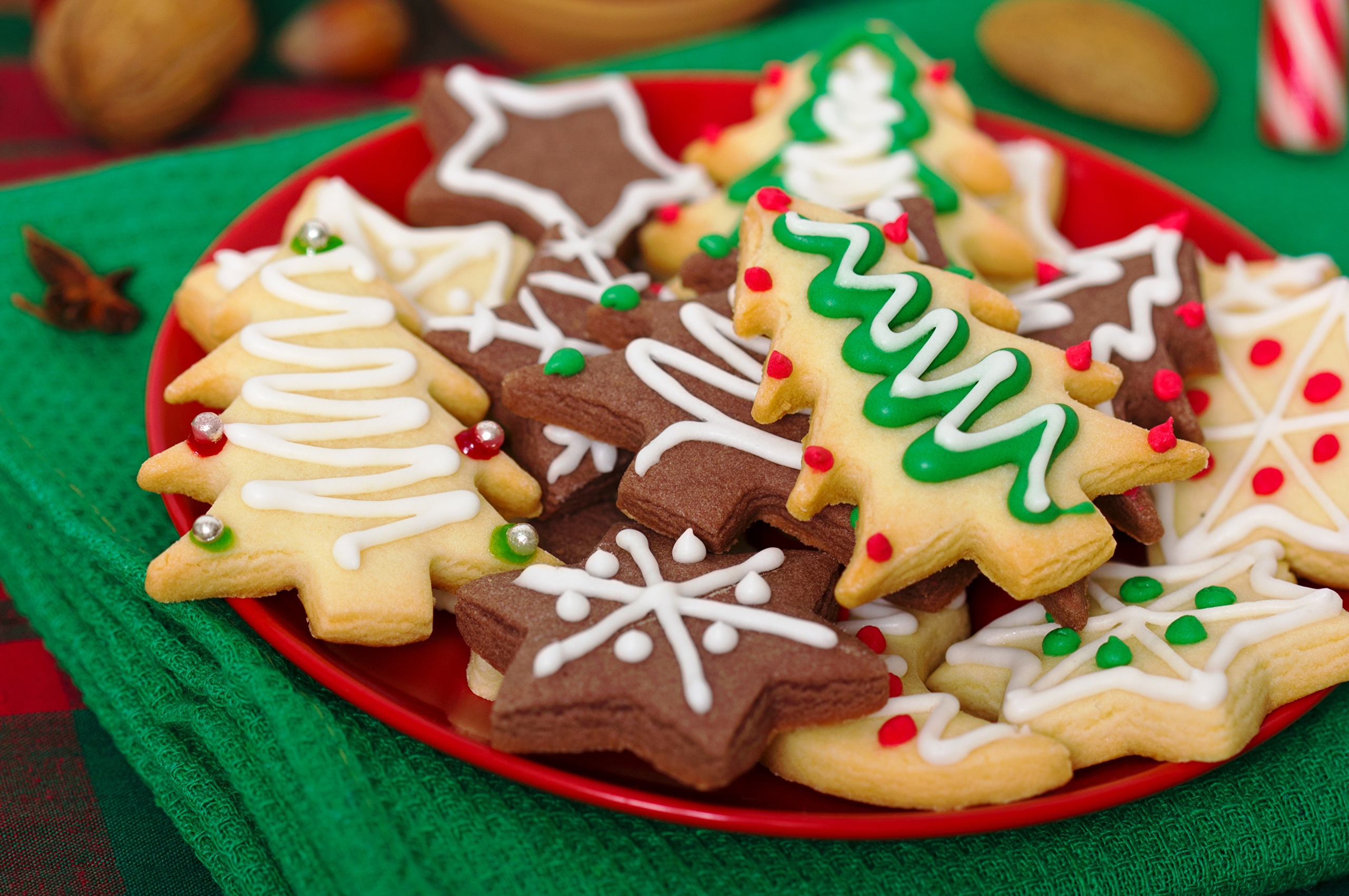 Free download wallpaper Food, Christmas, Gingerbread, Cookie on your PC desktop