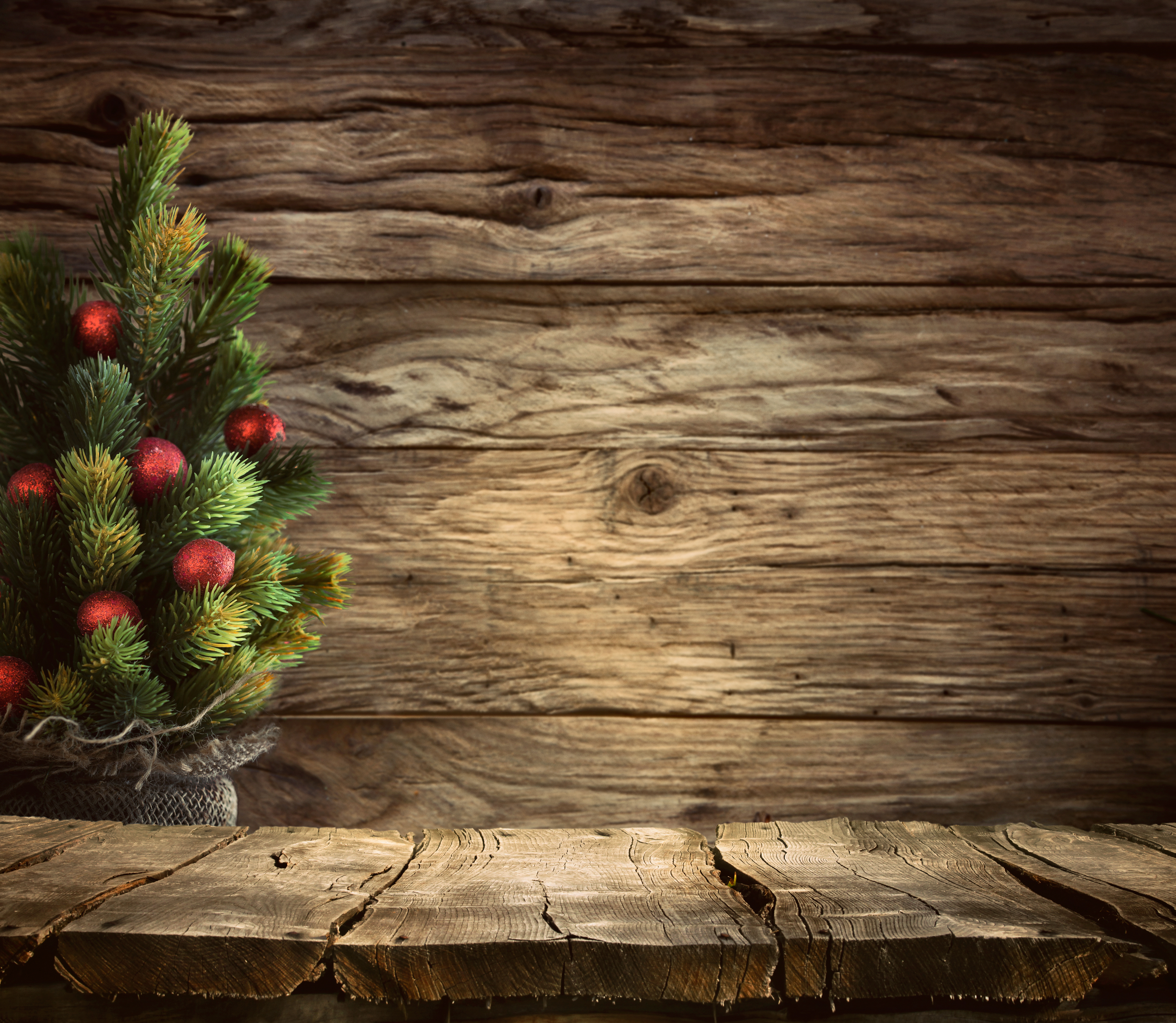 Download mobile wallpaper Wood, Christmas, Holiday, Christmas Tree for free.