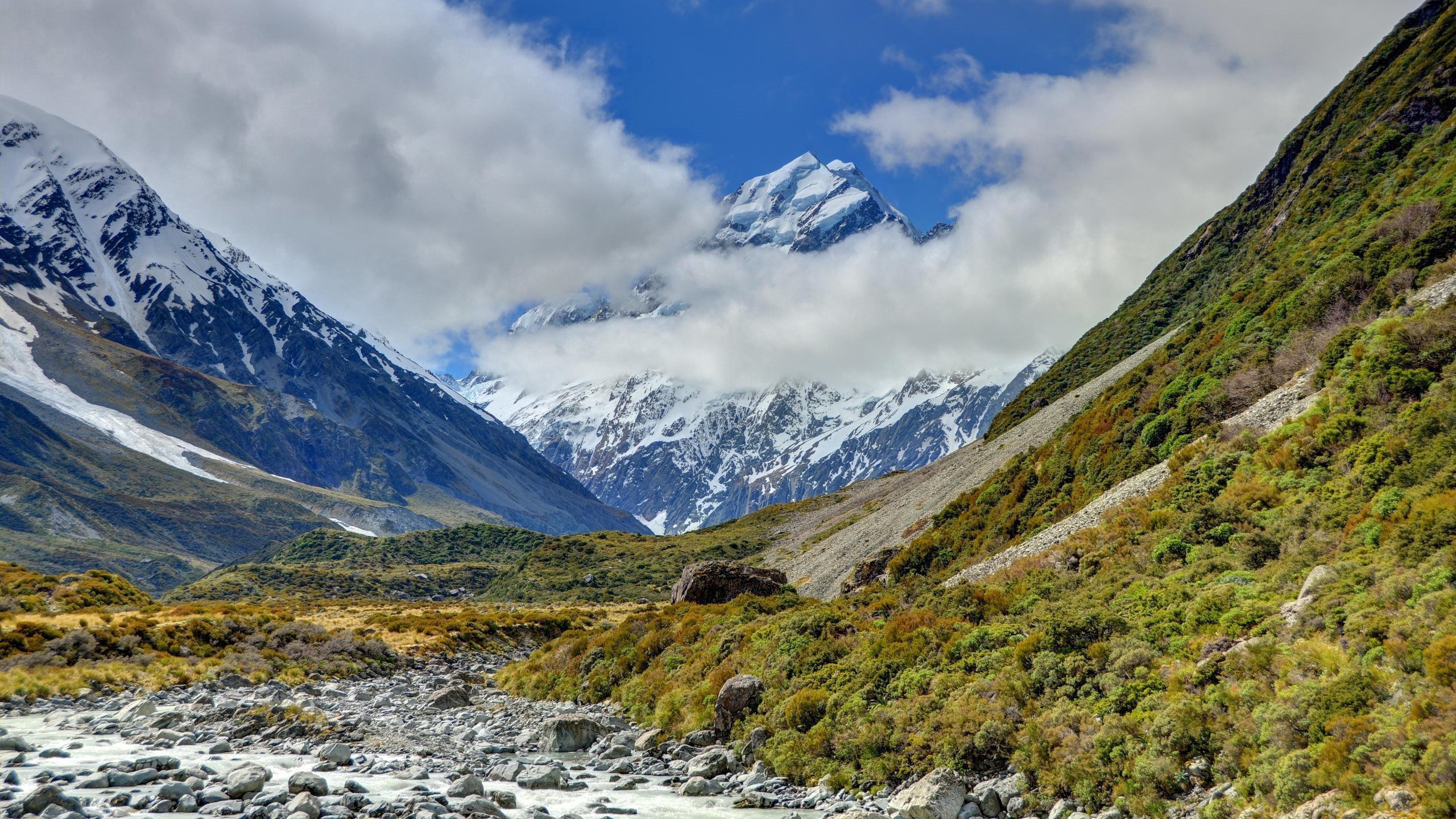 114042 скачать картинку новая зеландия, национальный парк маунт кук, природа, аораки - обои и заставки бесплатно