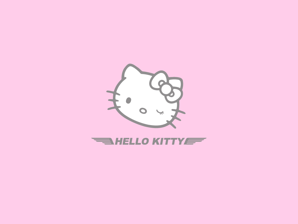 hello kitty, pink, anime