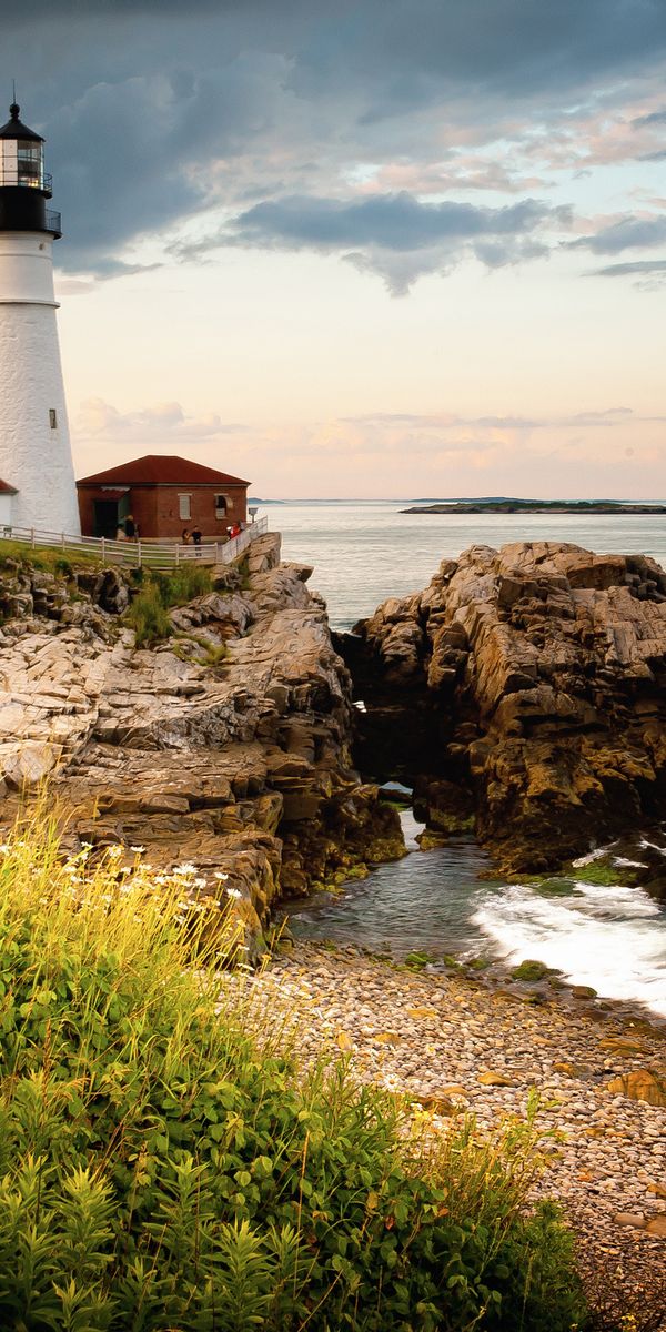 Phone wallpaper: Man Made, Lighthouse 591769
