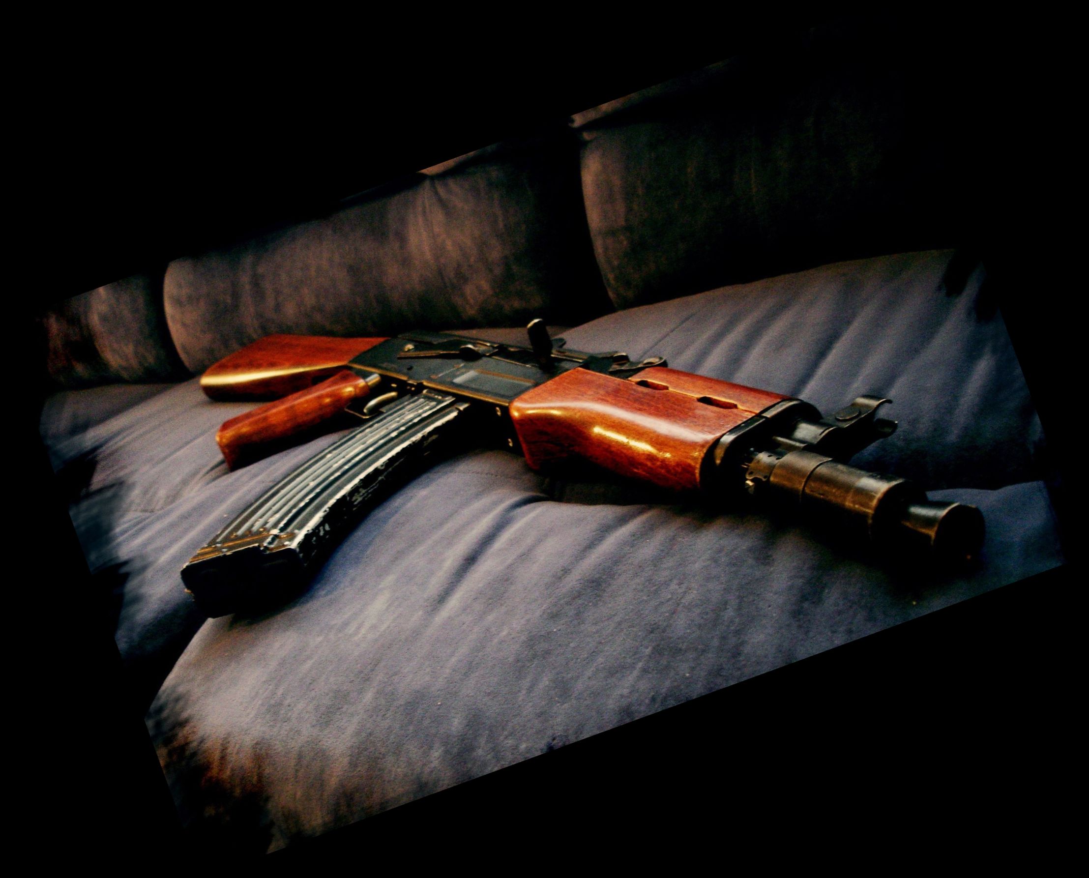 Download mobile wallpaper Weapons, Ak 47 for free.