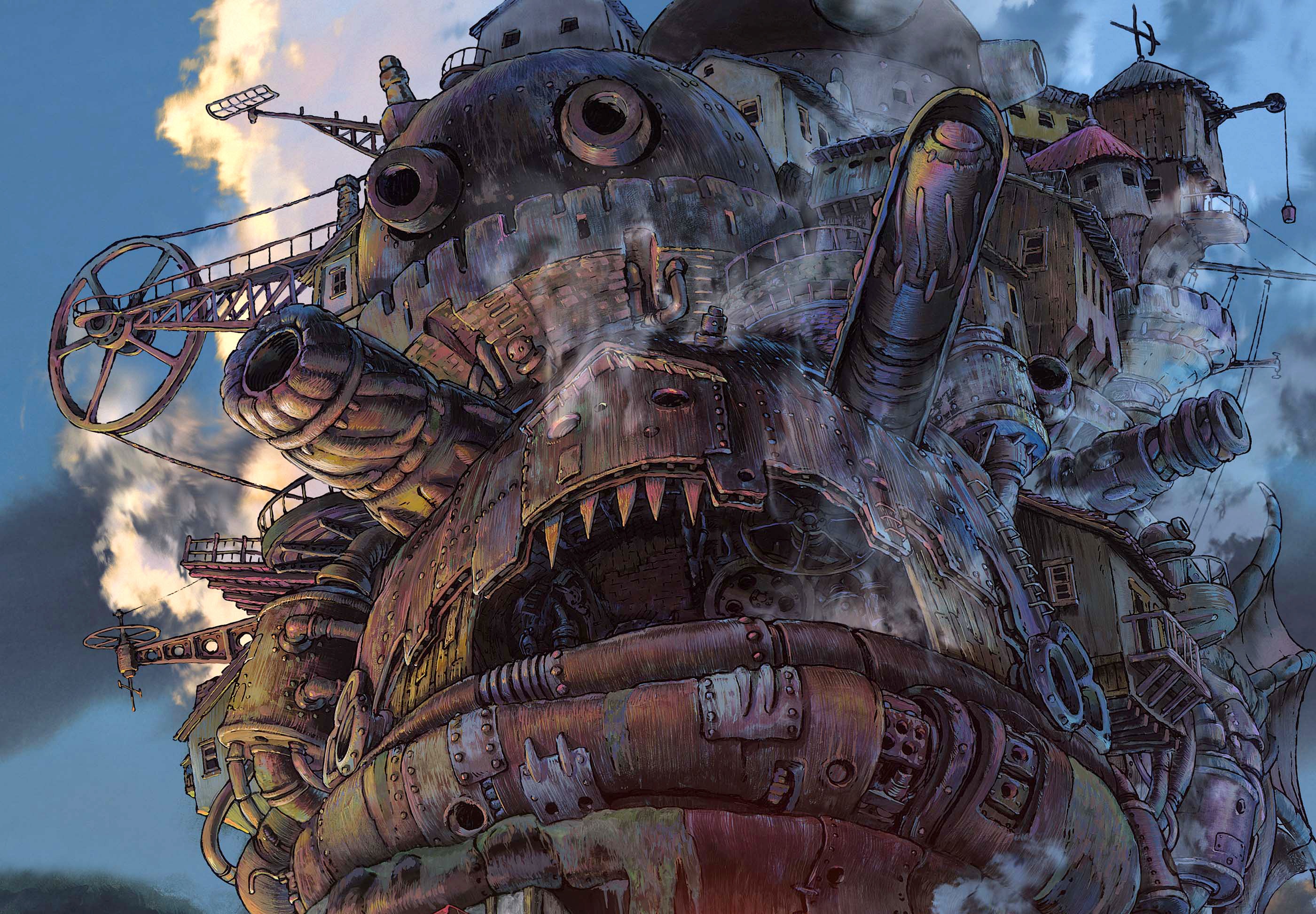 Free download wallpaper Anime, Howl's Moving Castle on your PC desktop