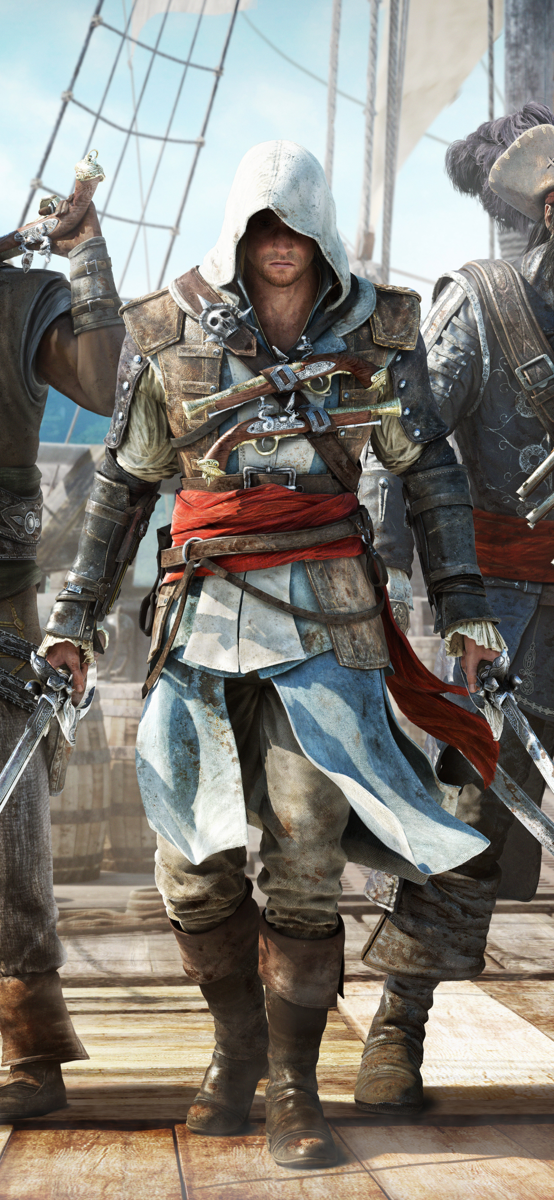 Descarga gratuita de fondo de pantalla para móvil de Videojuego, Assassin's Creed, Credo Del Asesino, Assassin's Creed Iv: Black Flag, Edward Kenway.
