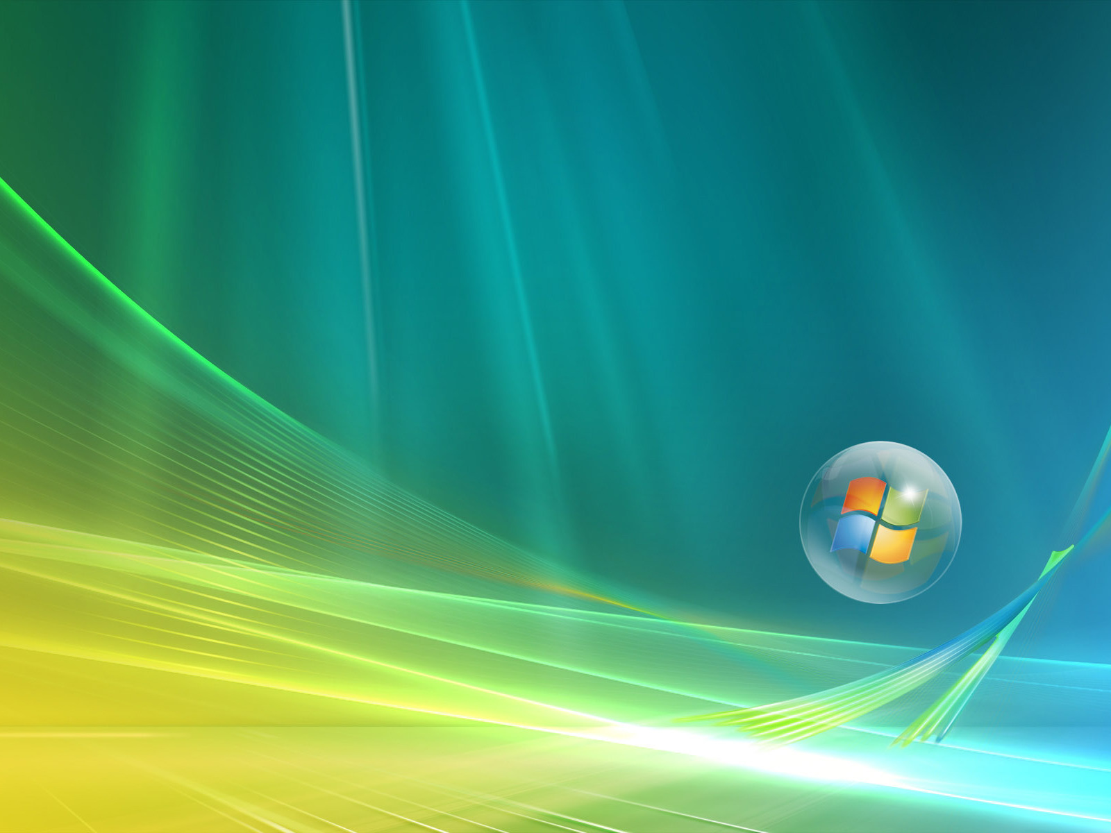 windows, background, logos, brands, turquoise Full HD