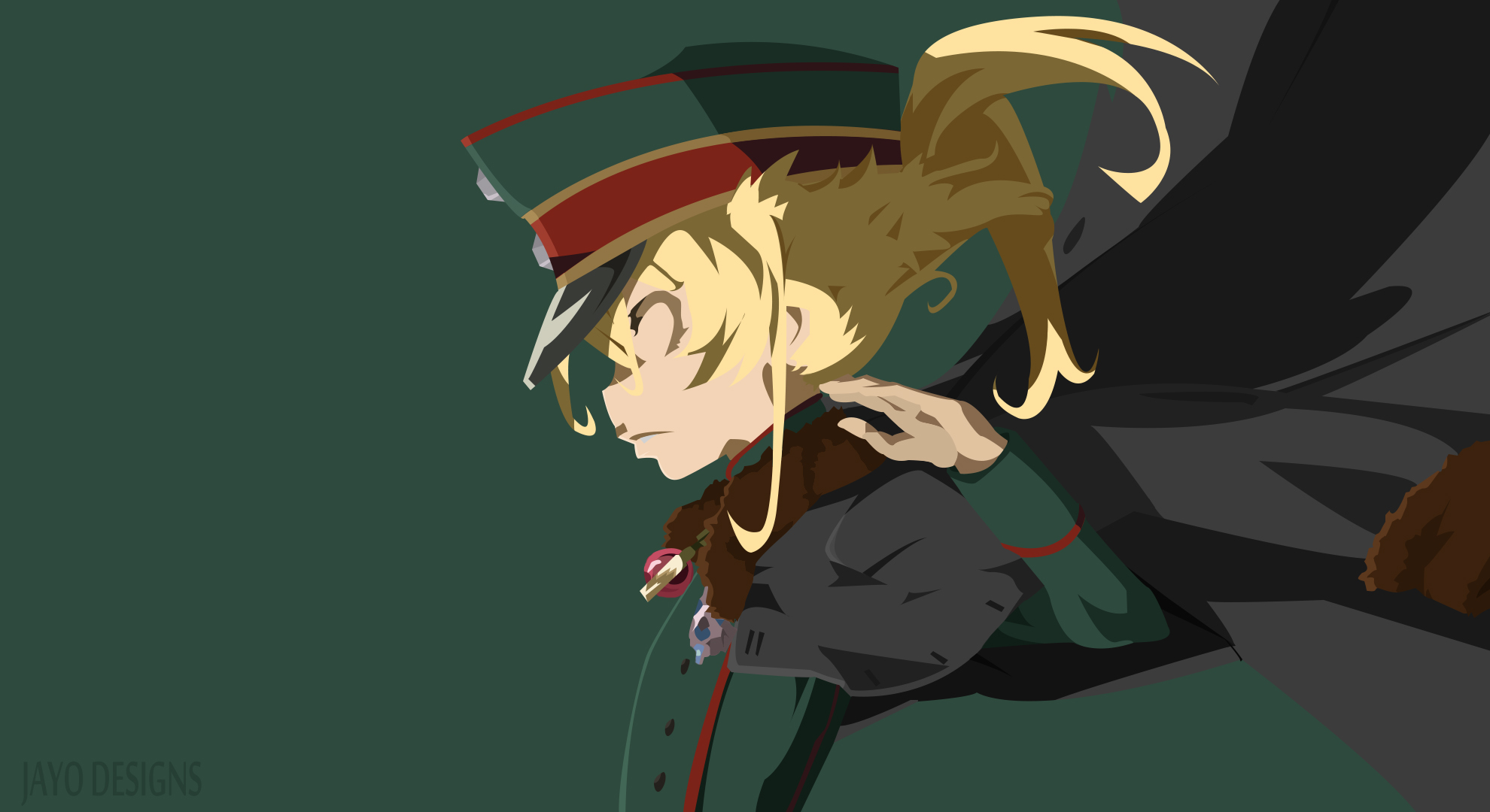 Handy-Wallpaper Animes, Youjo Senki, Tanja Degurechaff kostenlos herunterladen.