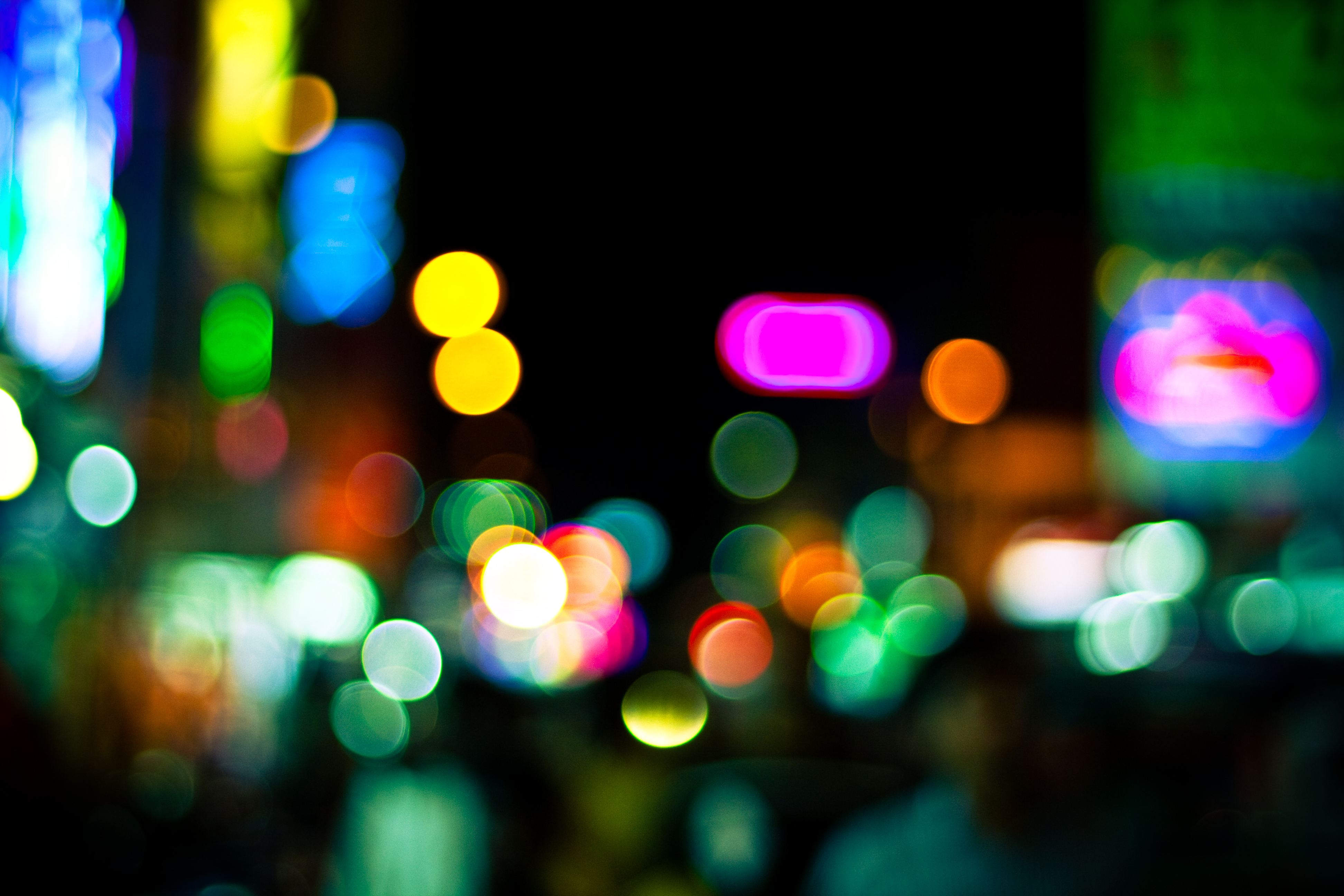 Download mobile wallpaper Blur, Colors, Colorful, Bokeh, Artistic, Photography for free.