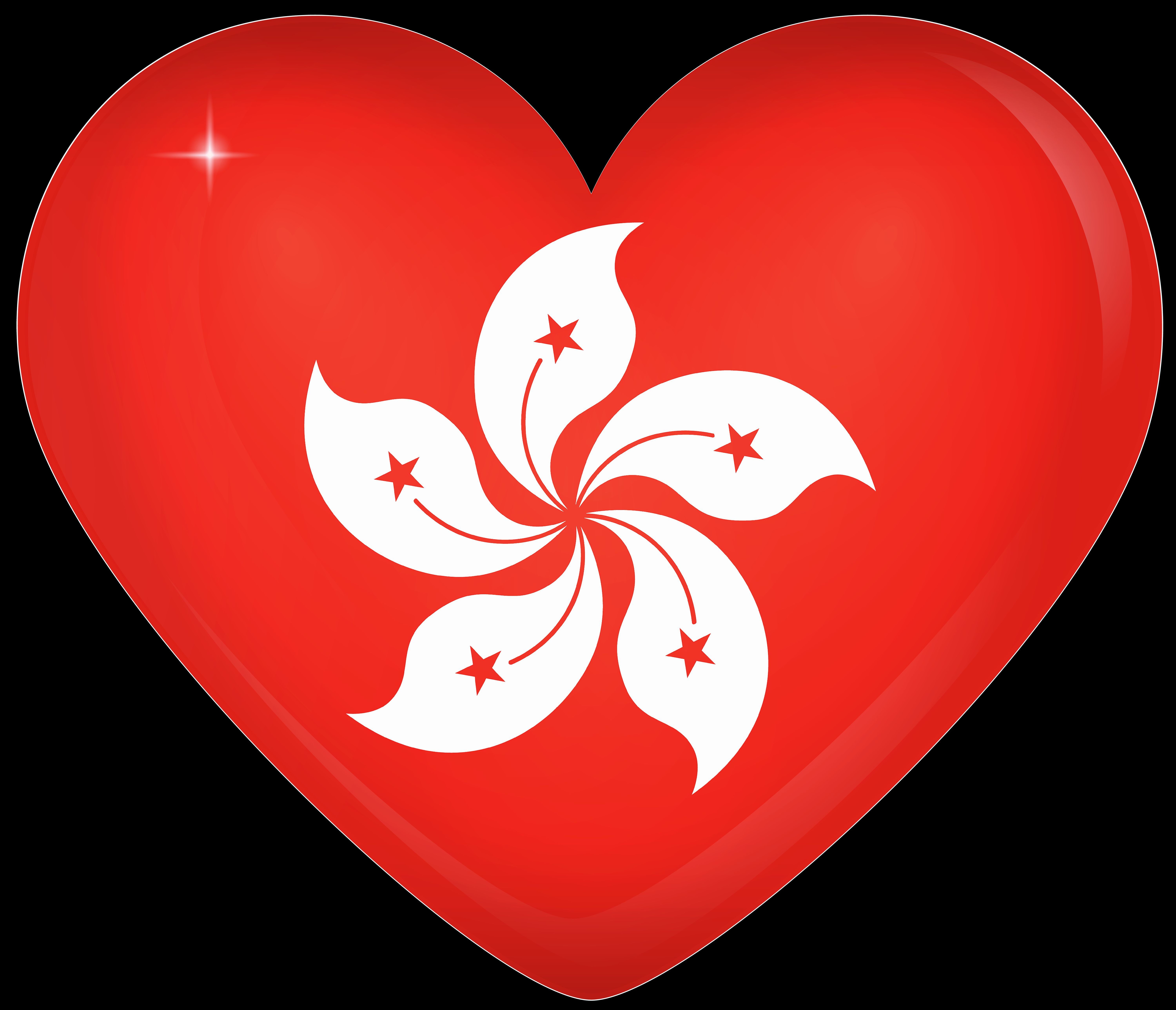 Descarga gratuita de fondo de pantalla para móvil de Banderas, Corazón, Bandera, Miscelaneo, Bandera De Hong Kong.
