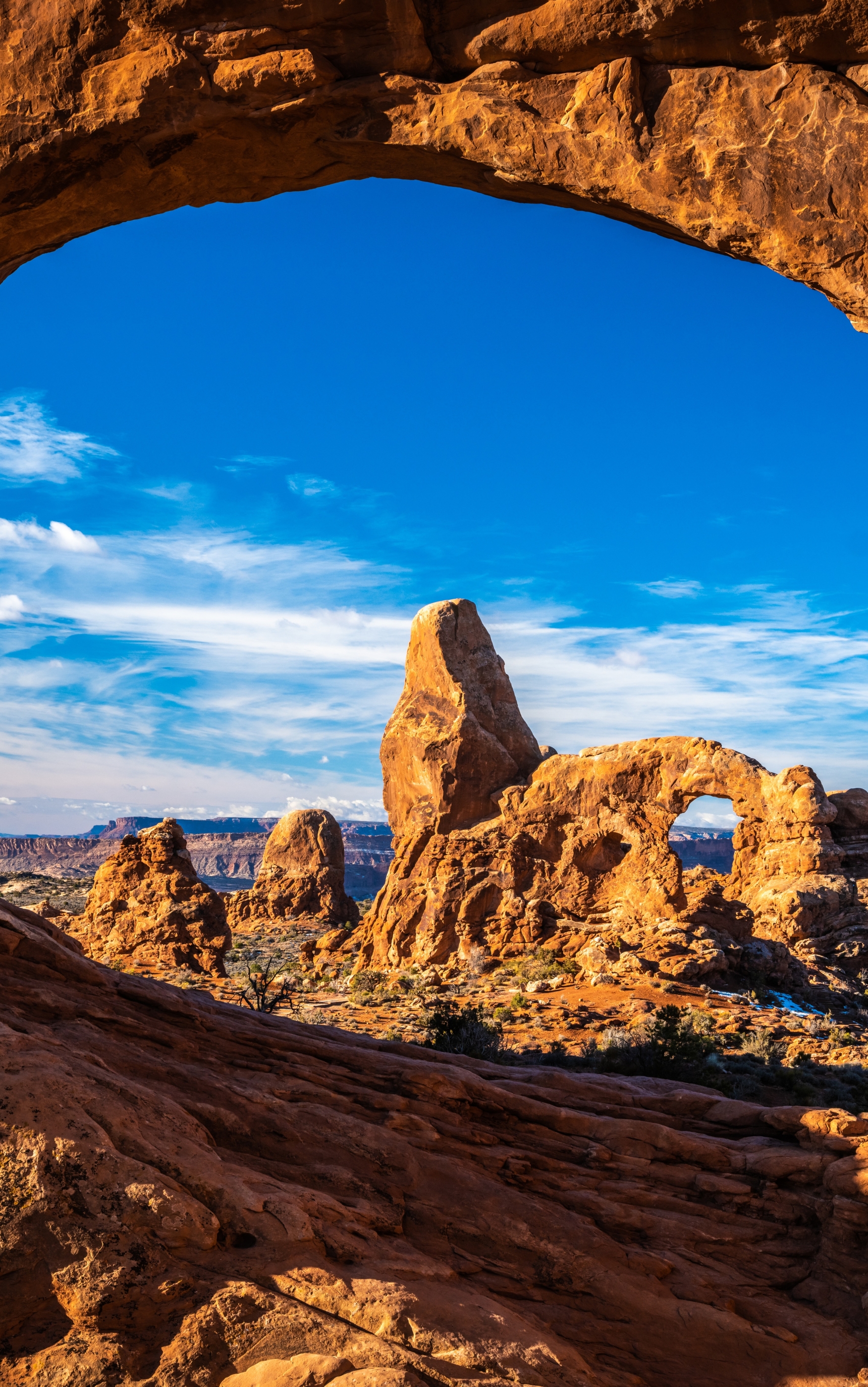 Handy-Wallpaper Natur, Wüste, Utah, Steppe, Vereinigte Staaten Von Amerika, Erde/natur, Felsentor kostenlos herunterladen.