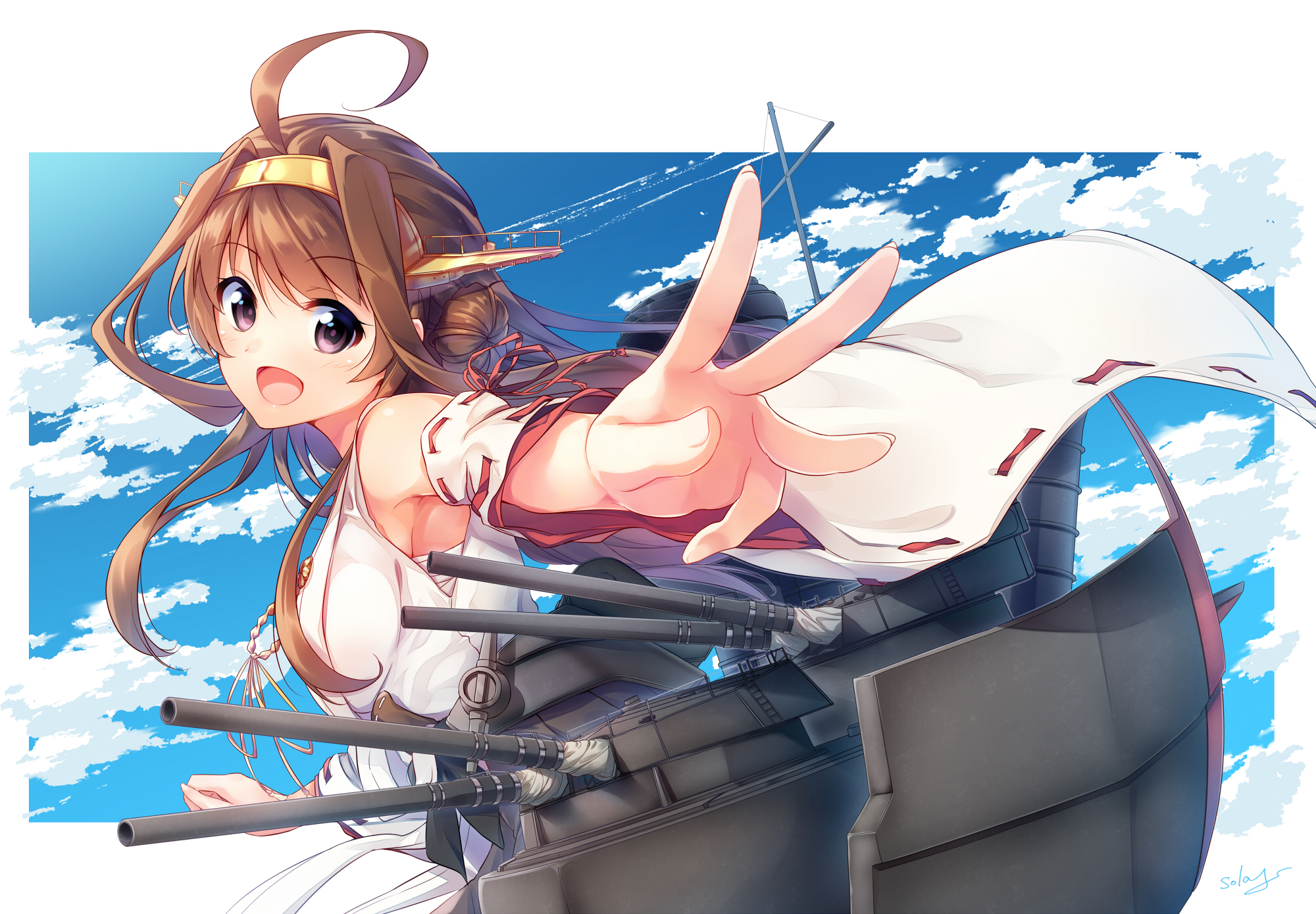 Free download wallpaper Anime, Kantai Collection on your PC desktop