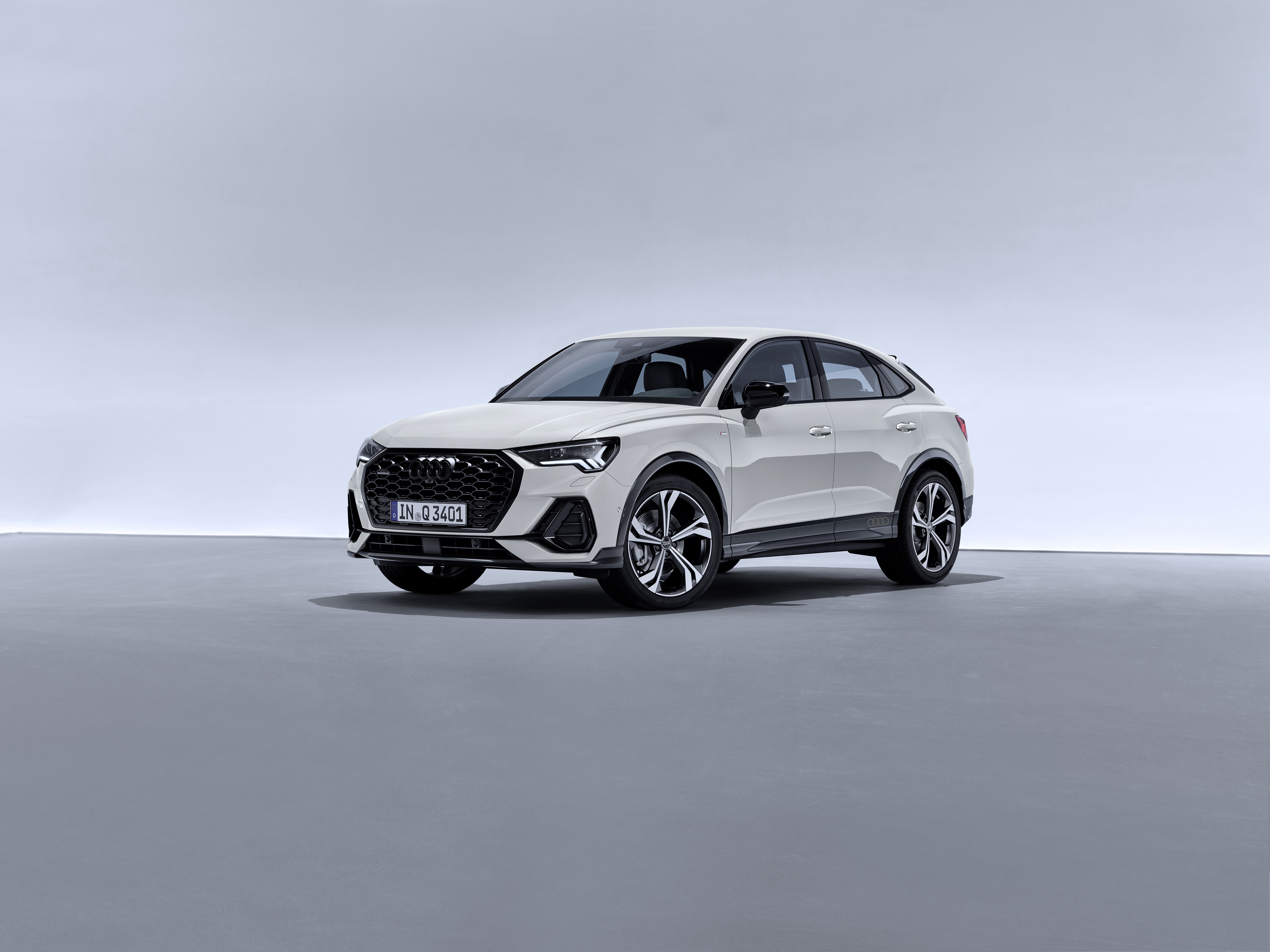 Download mobile wallpaper Audi, Car, Suv, Vehicles, White Car, Audi Q3 for free.