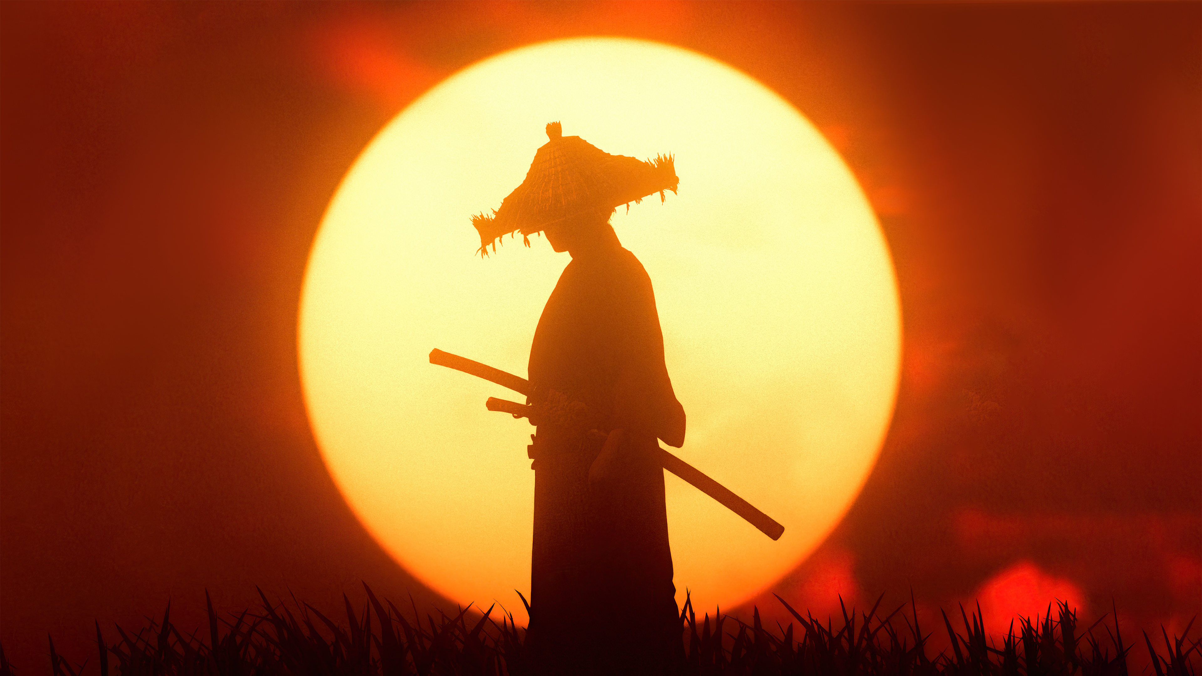 ghost of tsushima, samurai, video game, warrior