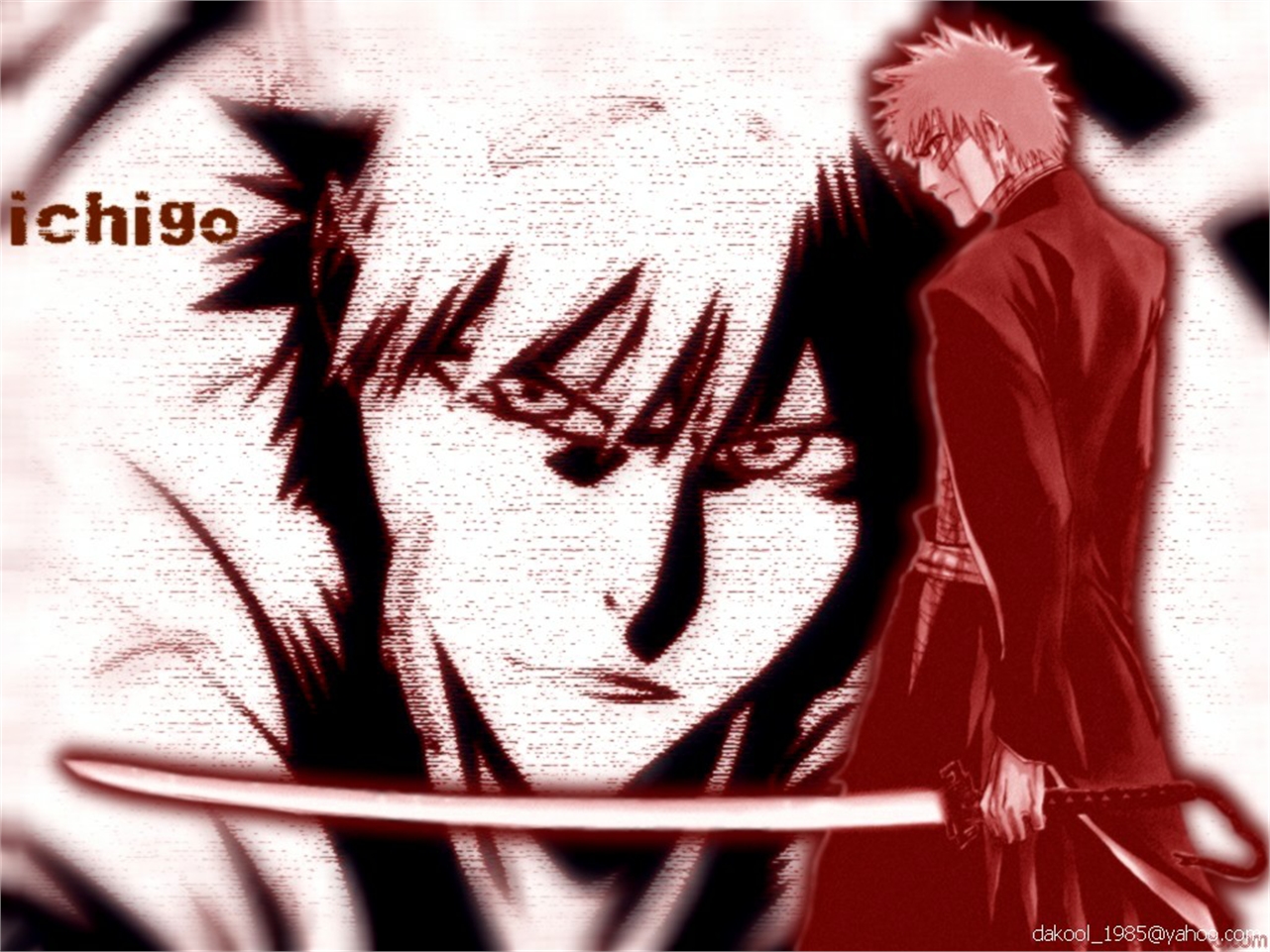 Handy-Wallpaper Bleach, Animes, Ichigo Kurosaki kostenlos herunterladen.