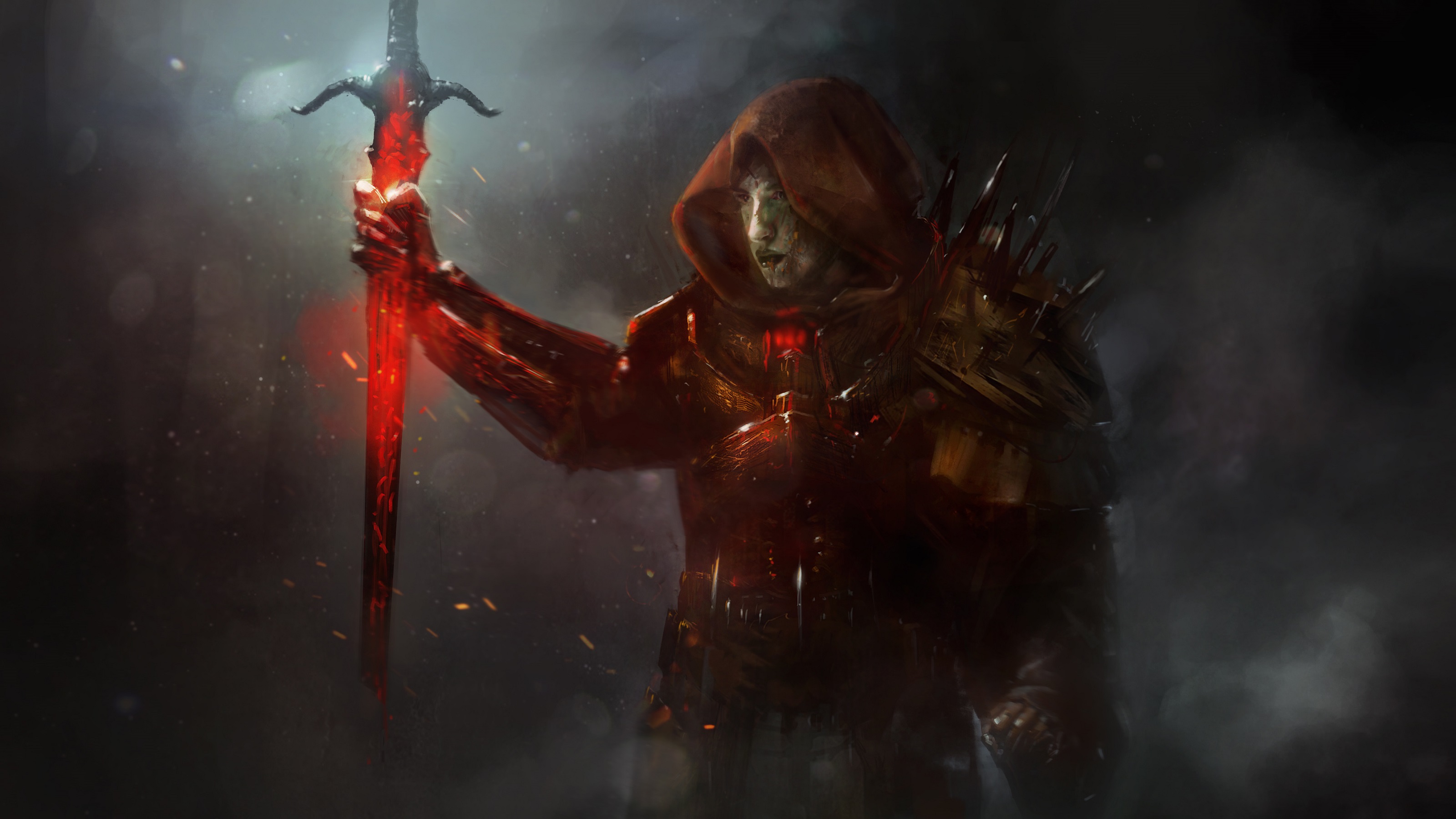 Free download wallpaper Fantasy, Warrior on your PC desktop