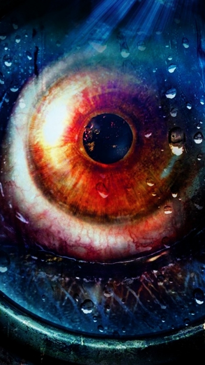 android dark, resident evil: revelations, eye, gothic, fantasy, resident evil