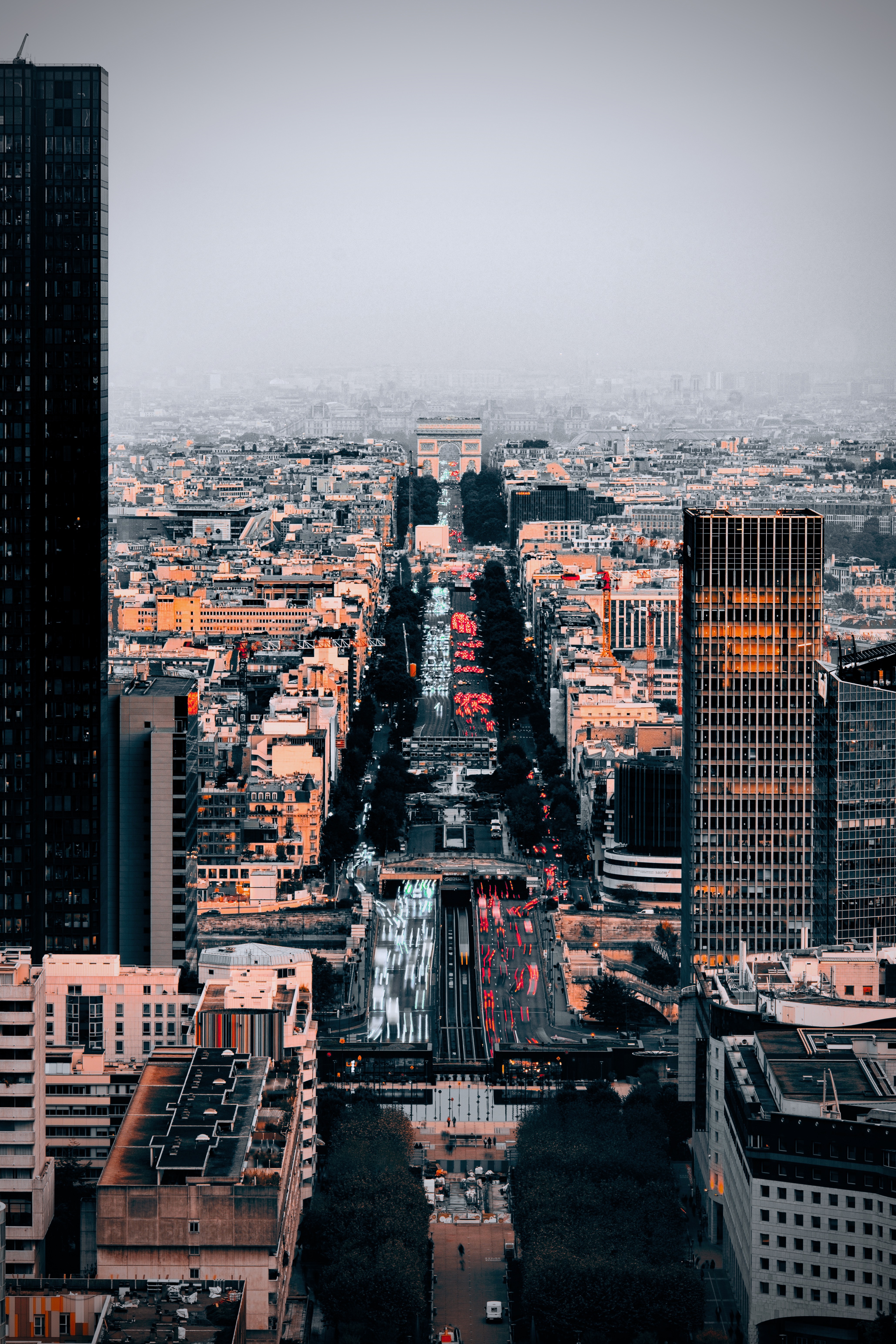 paris, cities, architecture, city, building, view from above, france Full HD