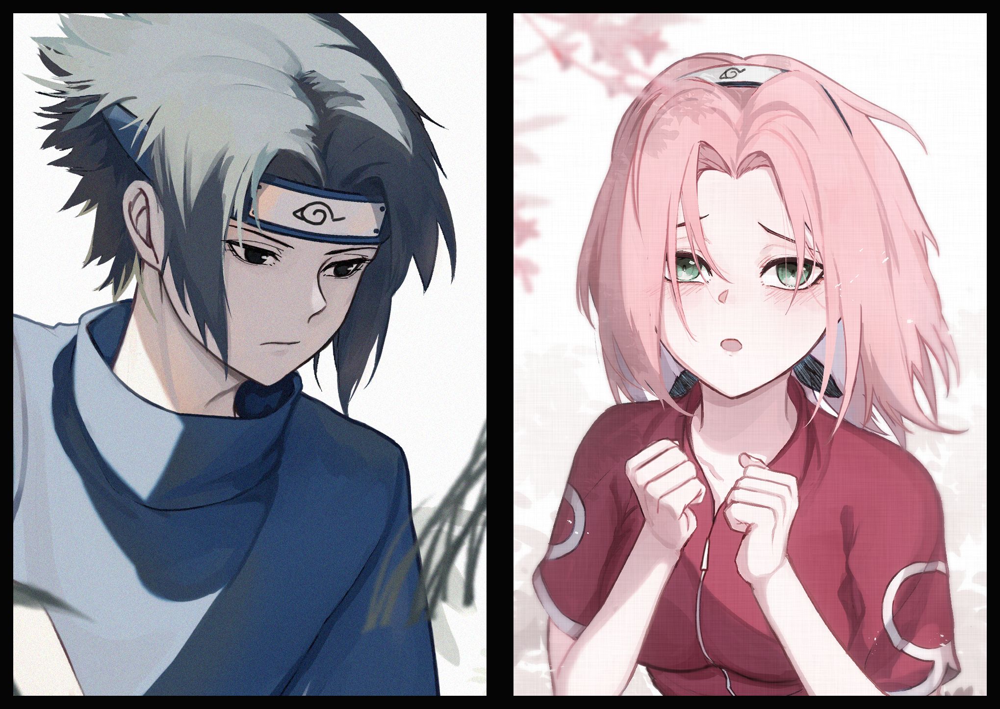 Téléchargez des papiers peints mobile Naruto, Animé, Sasuke Uchiwa, Sakura Haruno gratuitement.