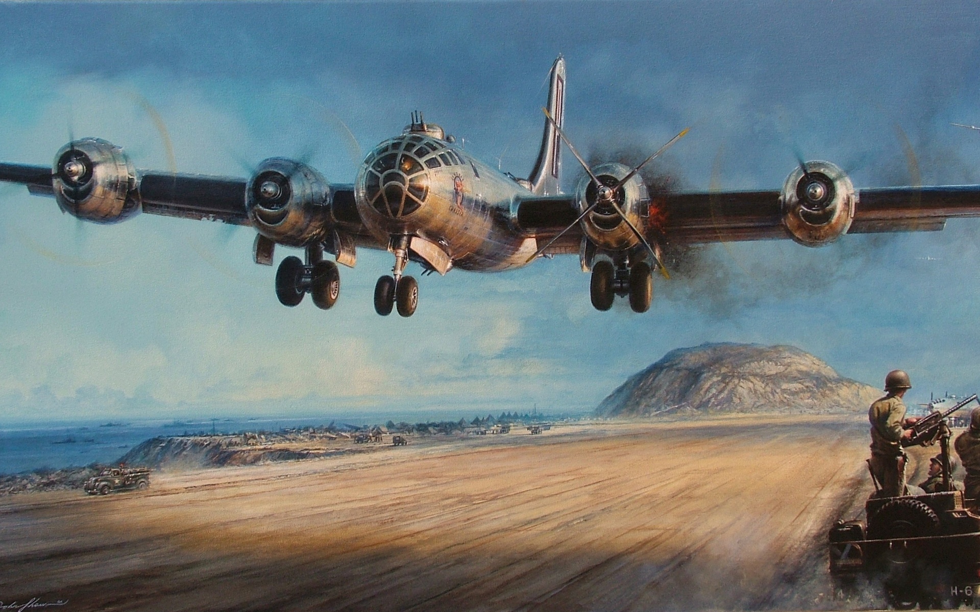 airplane, boeing b 29 superfortress, military, air force, aircraft, bombers