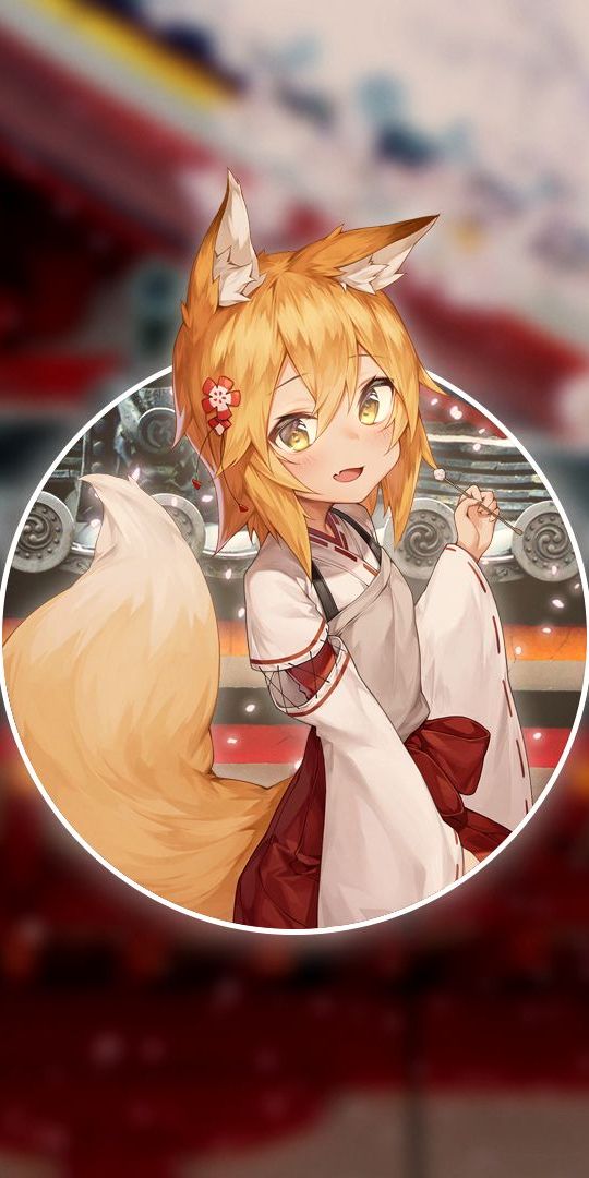 HDデスクトップ 壁紙: アニメ, 役に立つキツネの仙狐さん, 動物の耳, ブロンド, 仙狐さん(お手伝いきつねの仙狐さん), 黄色い目 ...