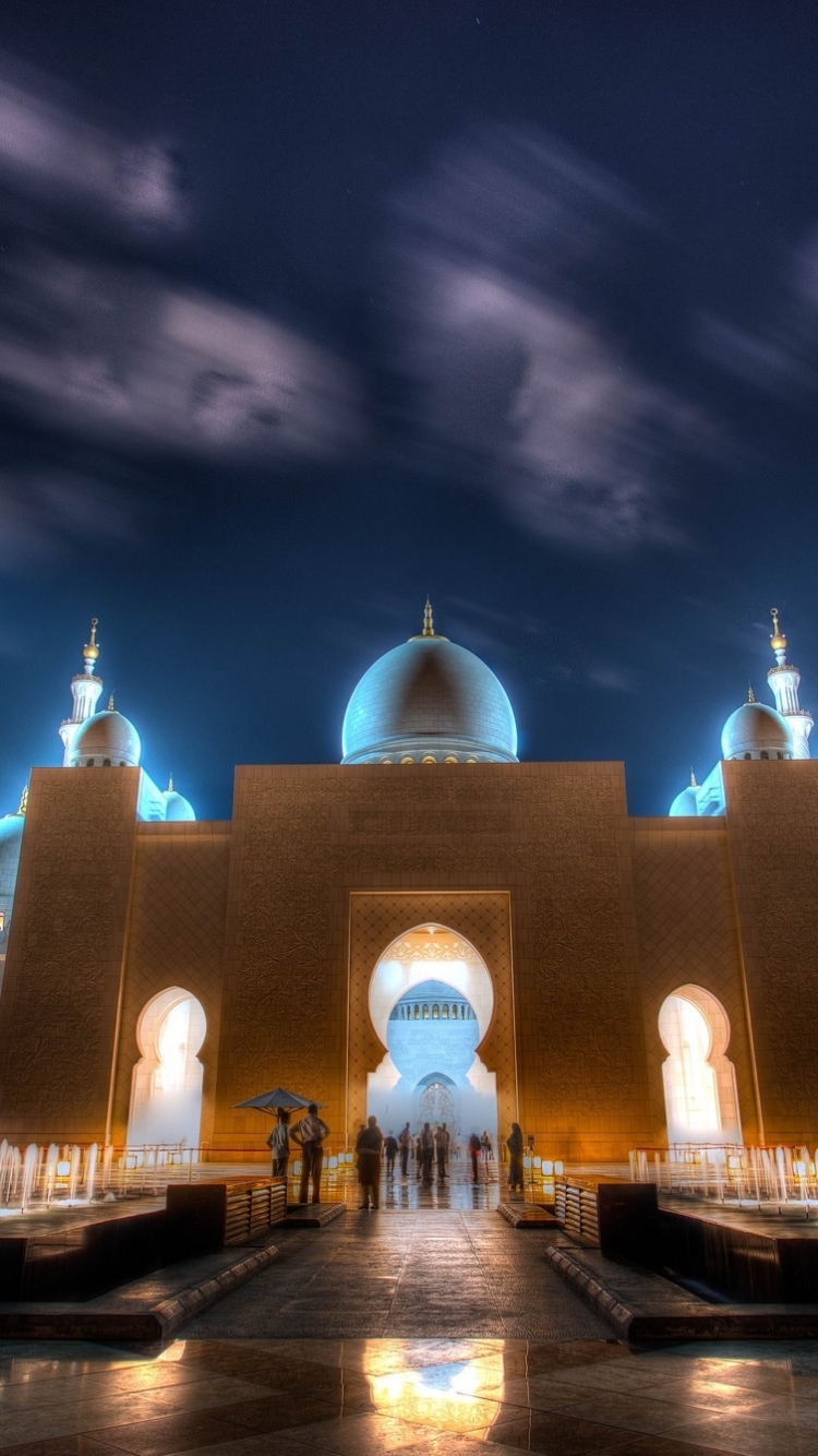 1135311 baixar papel de parede religioso, mesquita sheikh zayed, abu dhabi - protetores de tela e imagens gratuitamente
