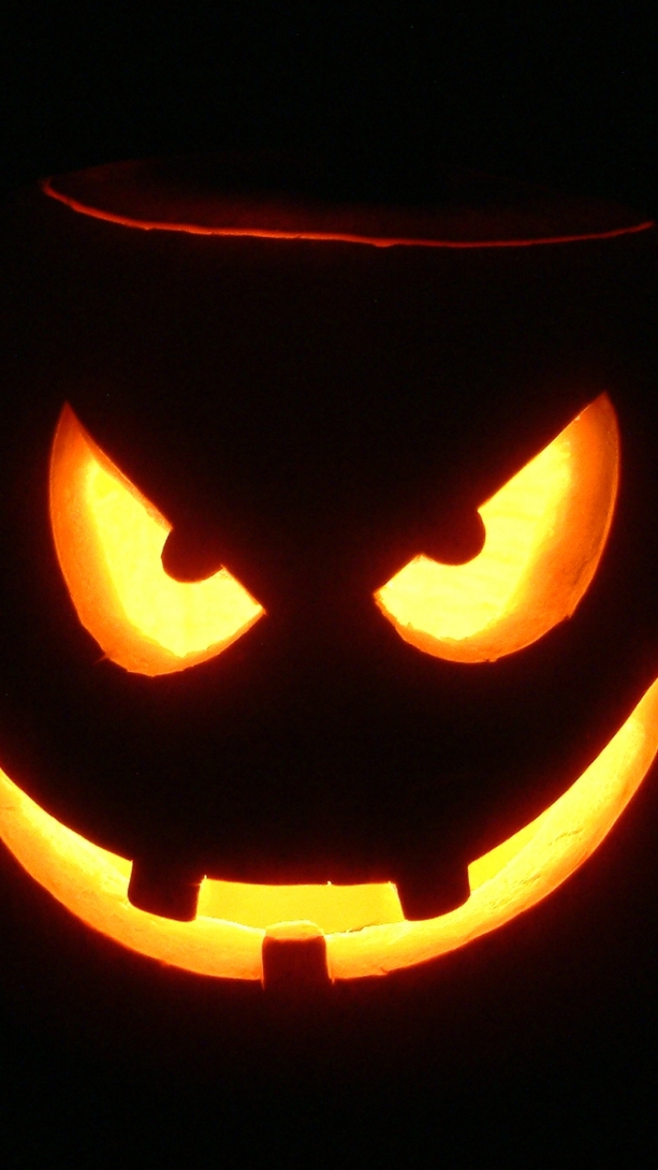 Download mobile wallpaper Halloween, Pumpkin, Holiday for free.