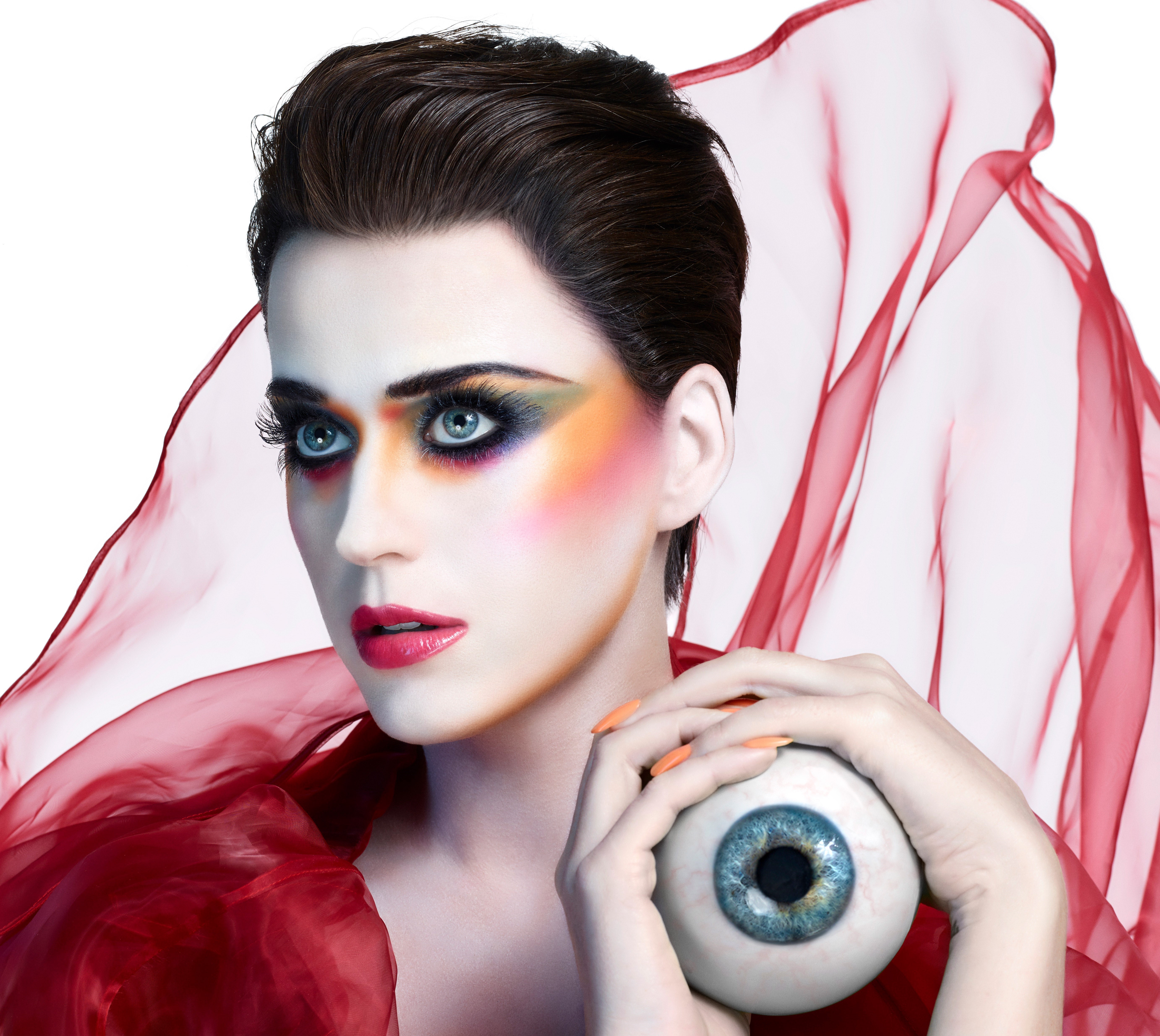 Baixar papel de parede para celular de Música, Katy Perry, Cantor, Olhos Azuis, Americano, Cabelo Castanho, Batom gratuito.