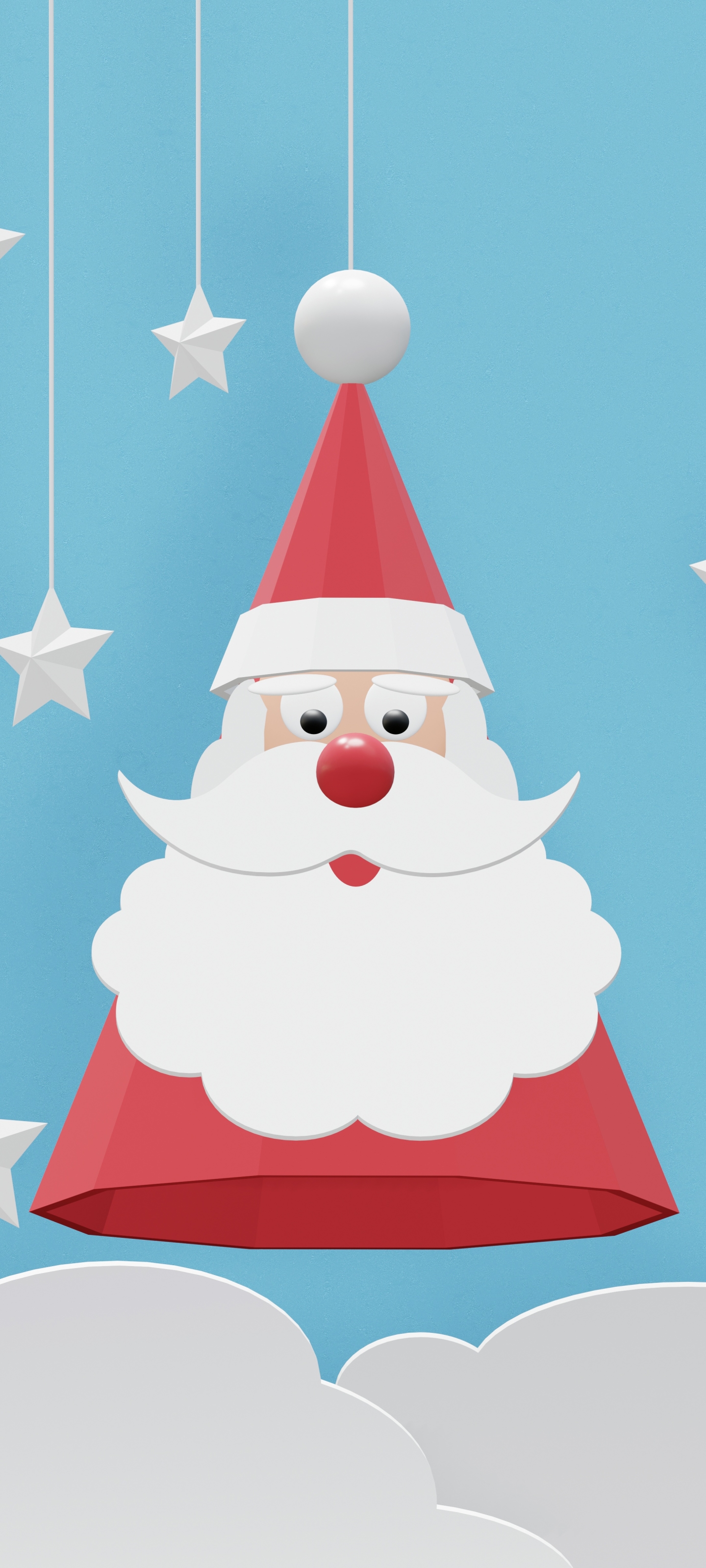 Download mobile wallpaper Christmas, Holiday, Santa for free.