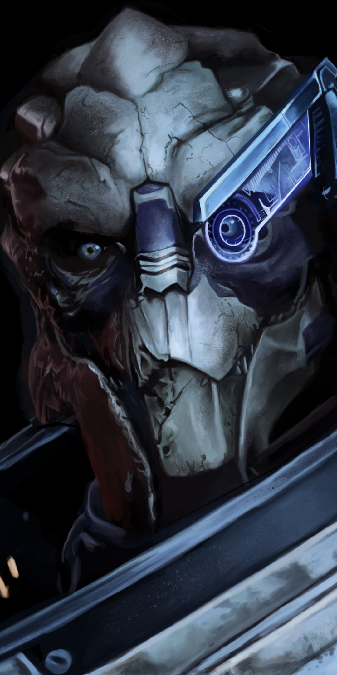Descarga gratuita de fondo de pantalla para móvil de Mass Effect, Videojuego, Garrus Vakarian.