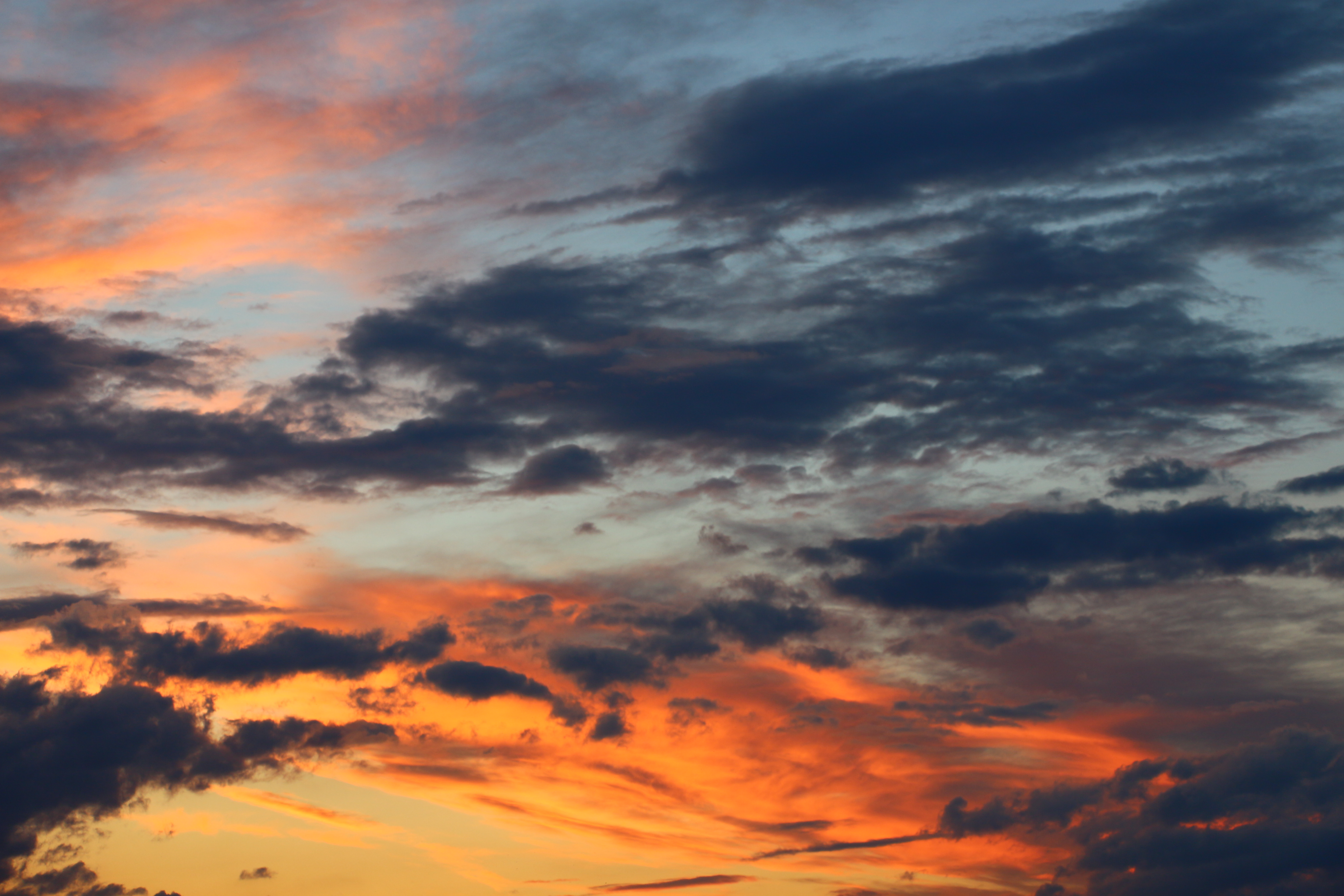 Free download wallpaper Nature, Sunset, Sky, Evening, Cloud on your PC desktop