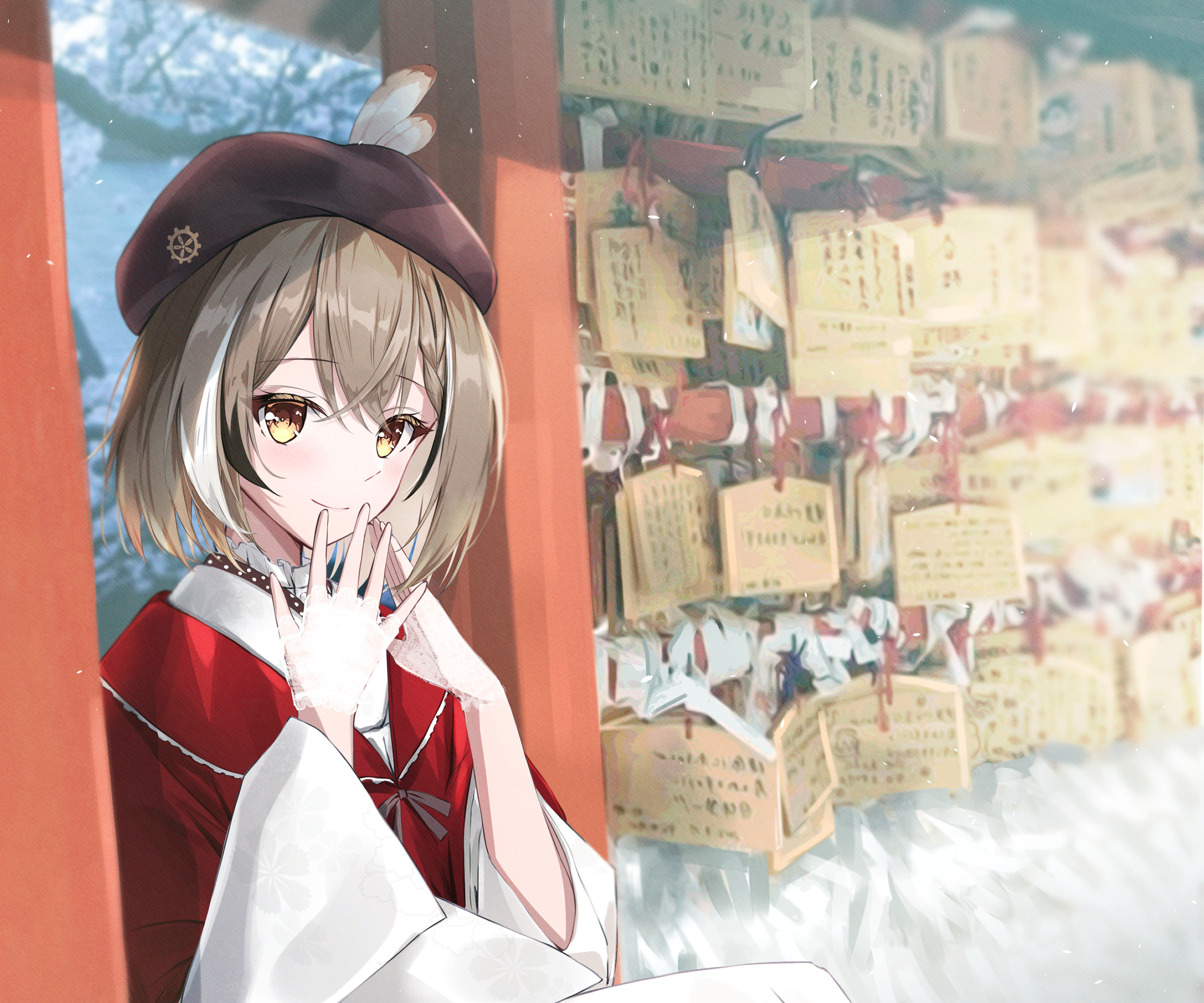 Download mobile wallpaper Anime, Virtual Youtuber, Hololive, Nanashi Mumei for free.